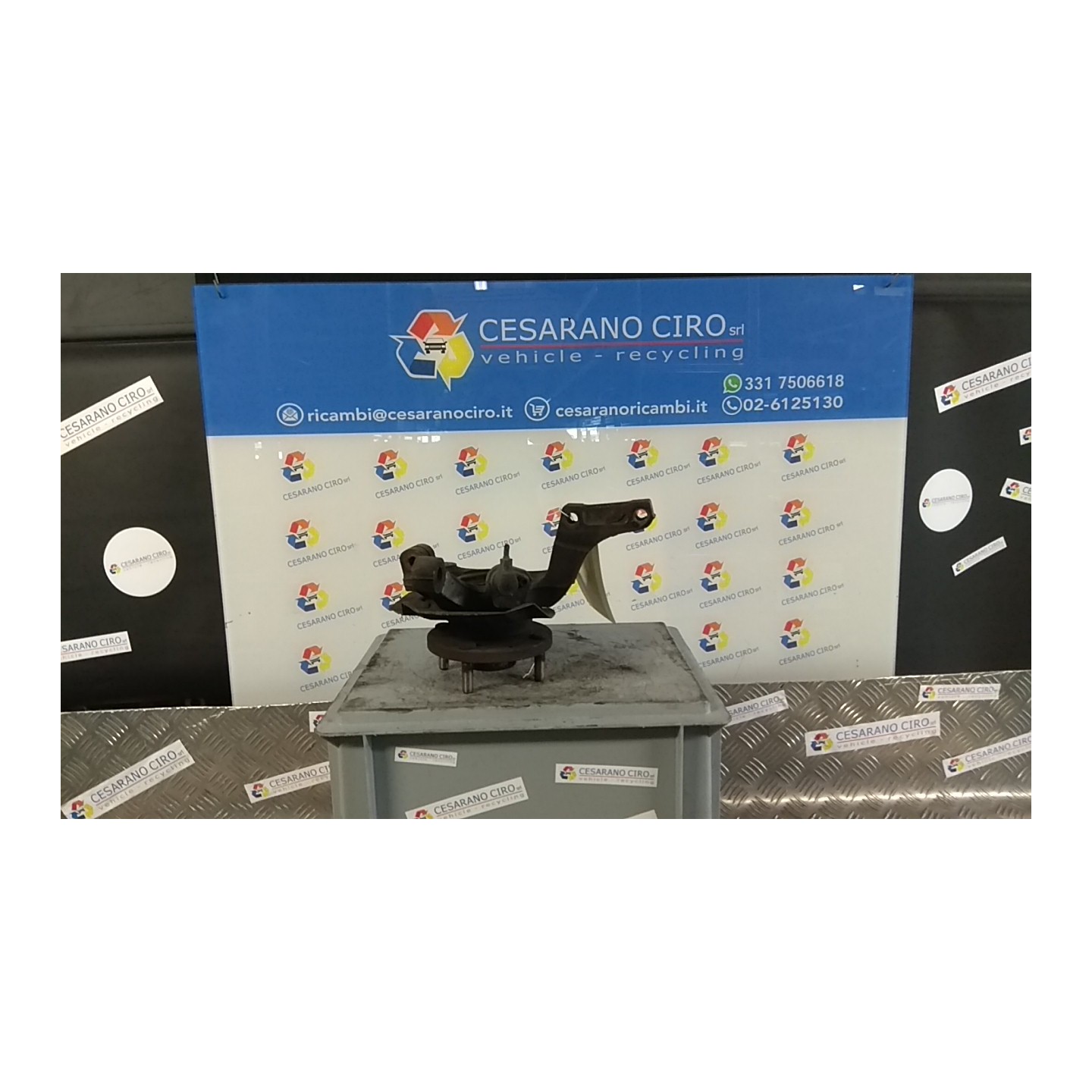 MONTANTE SOSP. ANT. SX. 089 CHEVROLET (DAEWOO) NUBIRA (J200) (01/05-12/10) F16D3 96454297