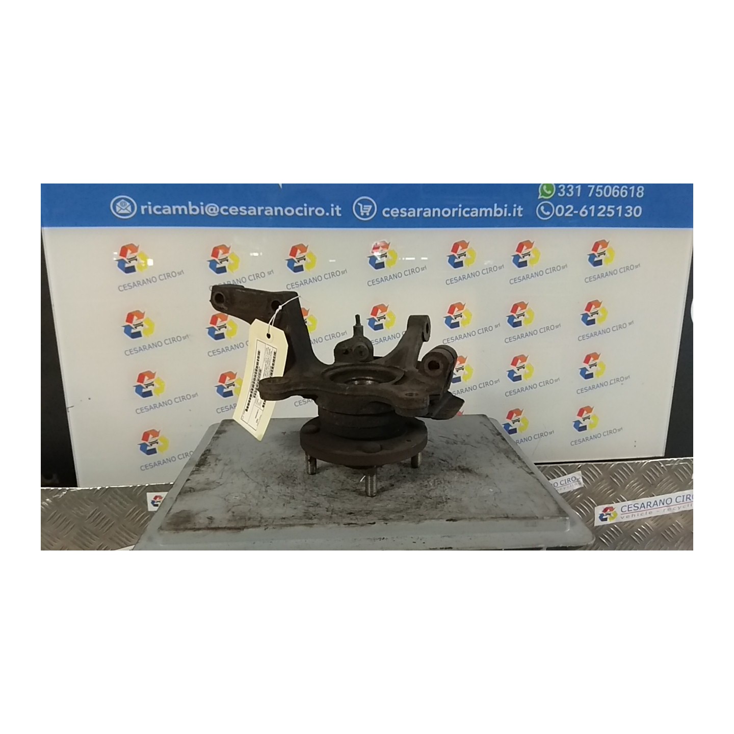 MONTANTE SOSP. ANT. SX. 089 CHEVROLET (DAEWOO) NUBIRA (J200) (01/05-12/10) F16D3 96454297