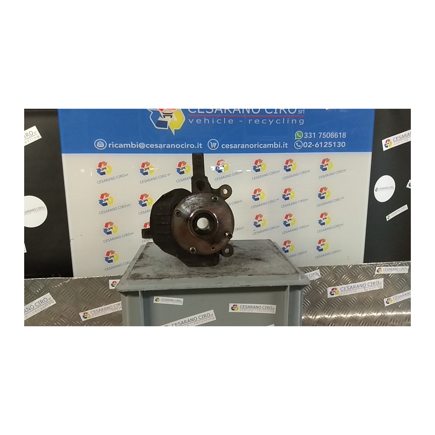 MONTANTE SOSP. ANT. SX. 089 CHEVROLET (DAEWOO) NUBIRA (J200) (01/05-12/10) F16D3 96454297