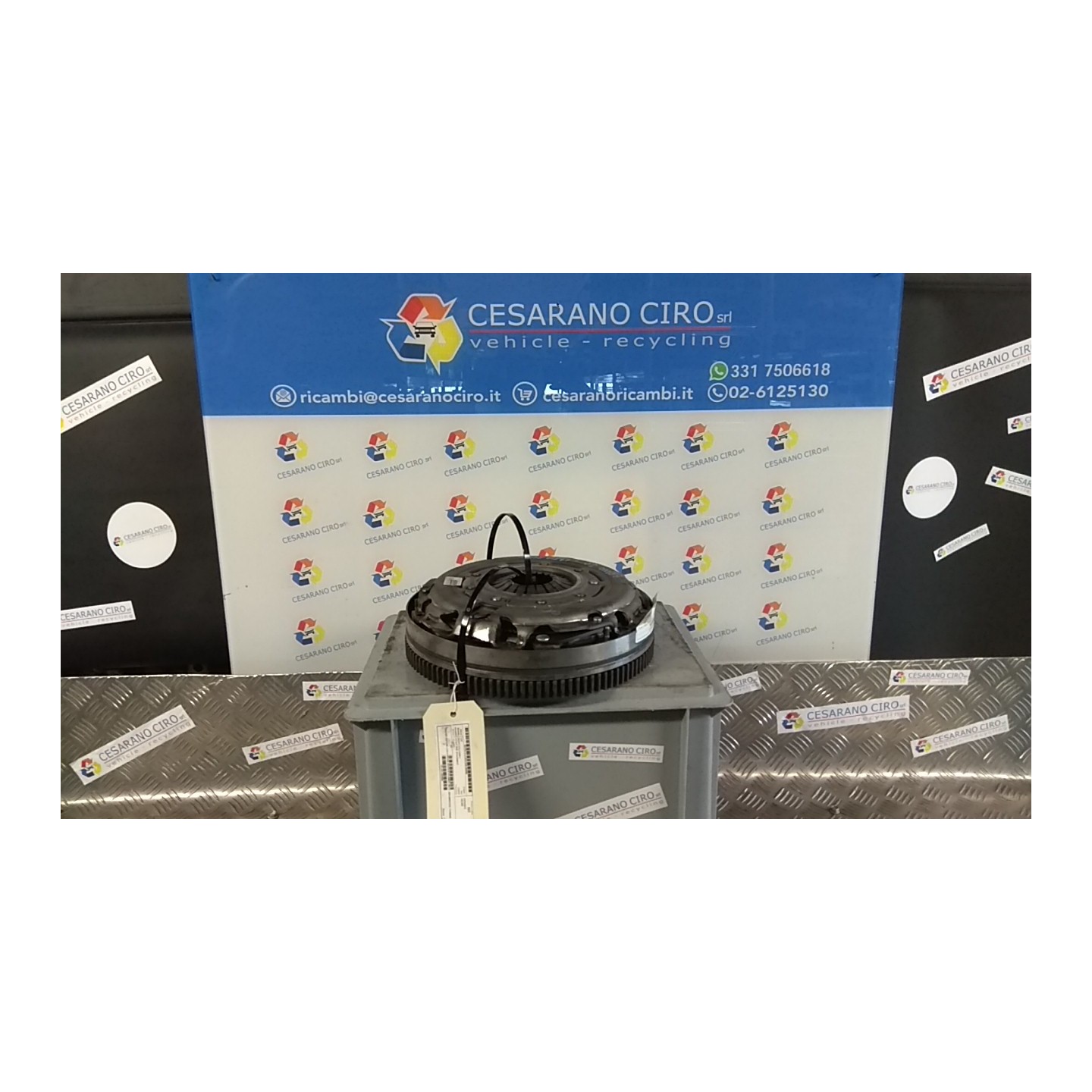 VOLANO MOTORE CON CORONA DENTATA P/CAMBIO MECC. 35KGM/ROTAZ. 090 FIAT BRAVO (3Y) (12/09-) 198A8000 71795036