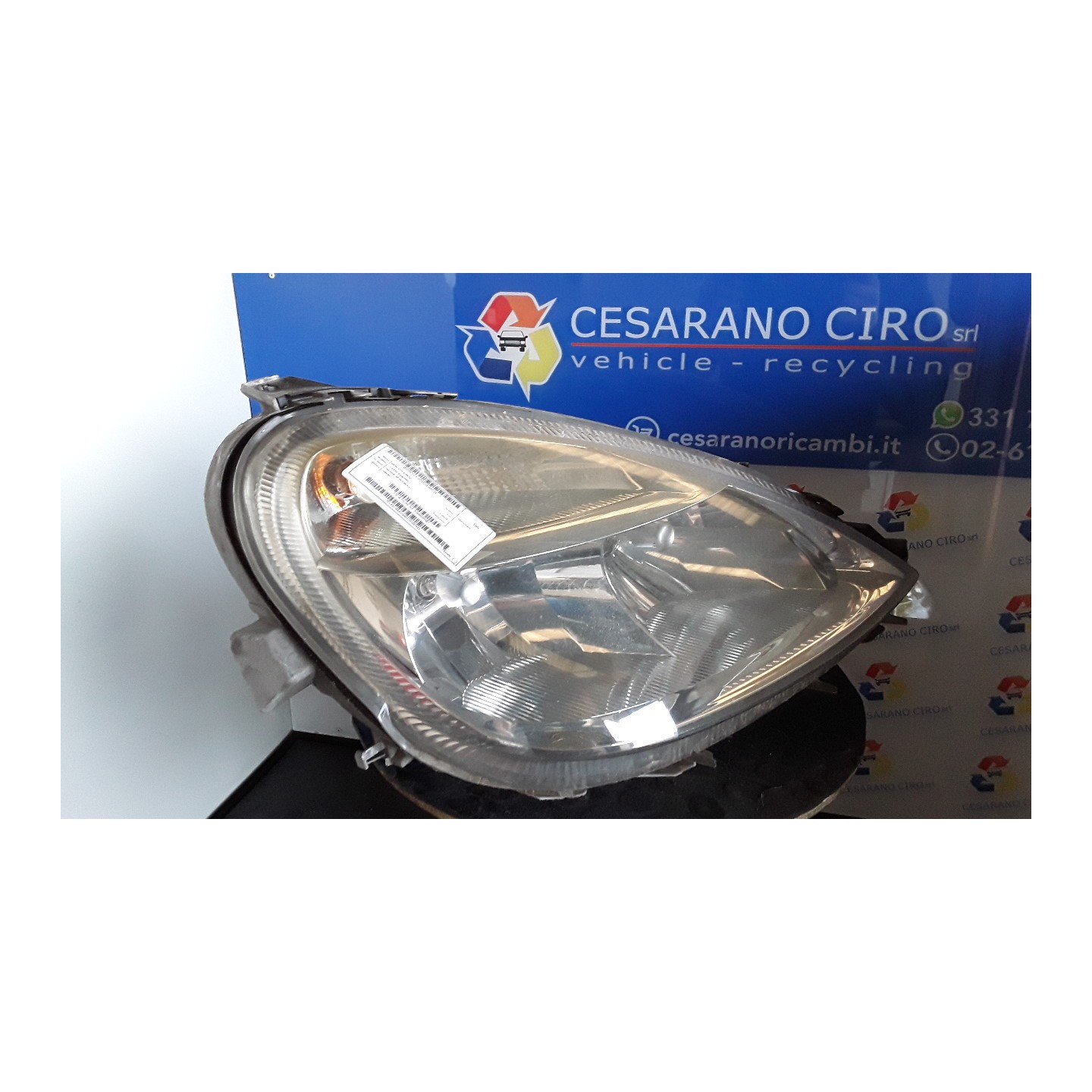 PROIETTORE DX. 104 MERCEDES-BENZ CLASSE A (W168) (03/01-06/04) 166940 A1688201861