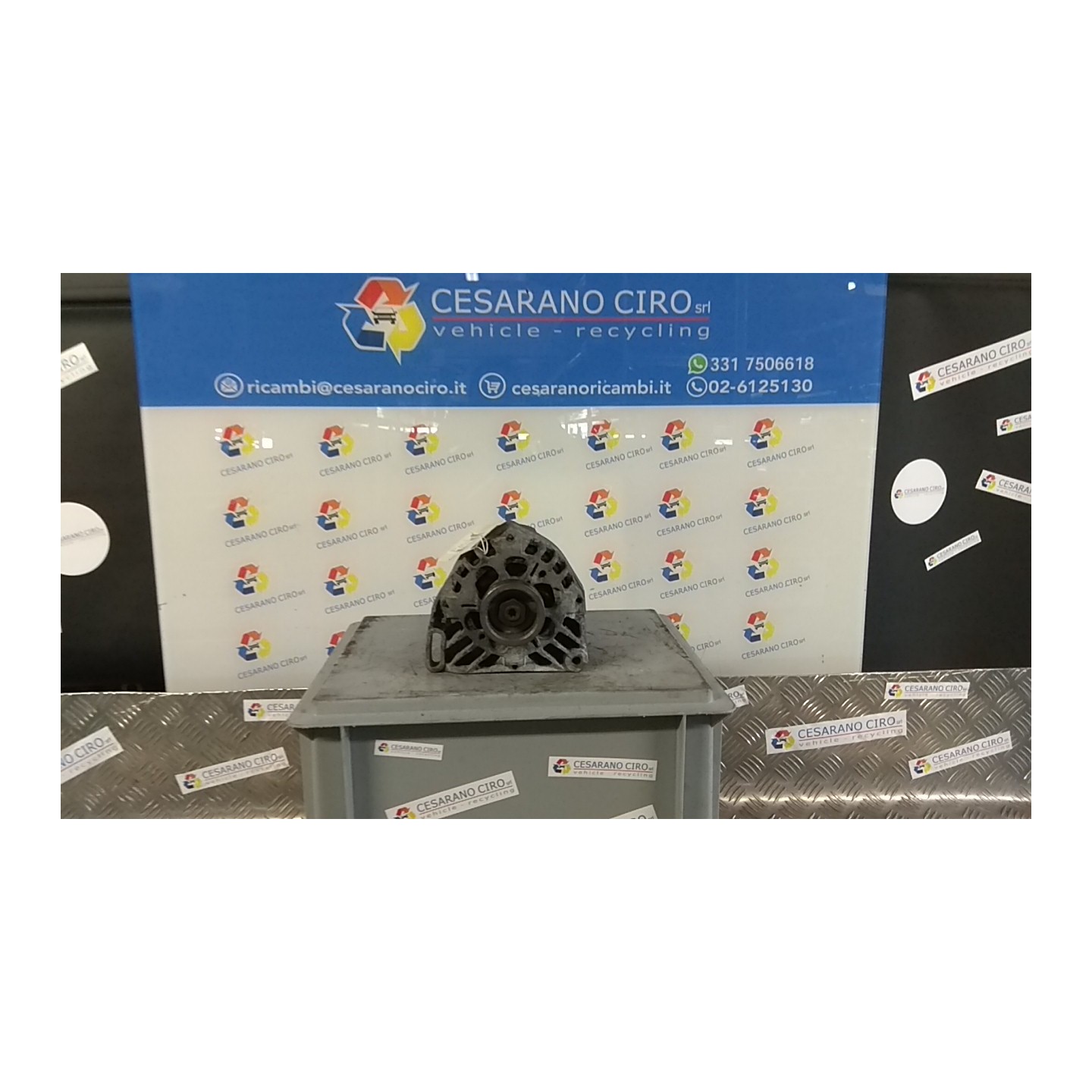 ALTERNATORE MITSUBISHI, ROTAZIONE 002 RENAULT CLIO 2A SERIE (05/01-11/10) D7FH7 7711134752