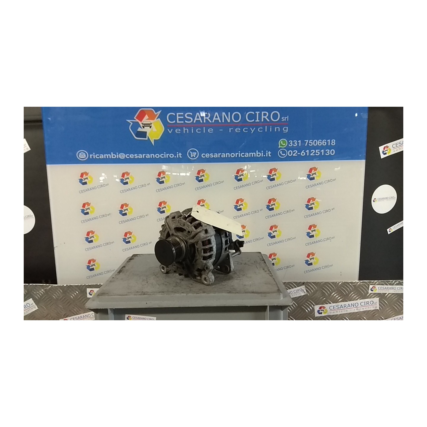 ALTERNATORE BOSCH 140AMP ROTAZ. 086 SEAT LEON (10/12-10/17) CRM 03L903023KX