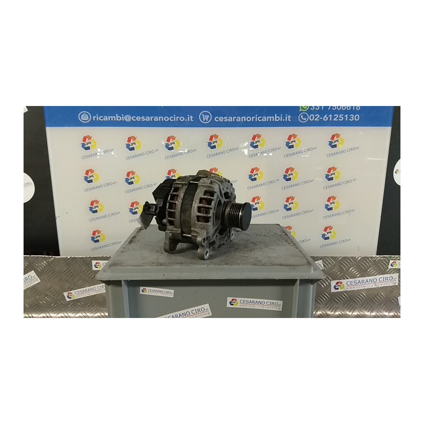 ALTERNATORE BOSCH 140AMP ROTAZ. 086 SEAT LEON (10/12-10/17) CRM 03L903023KX