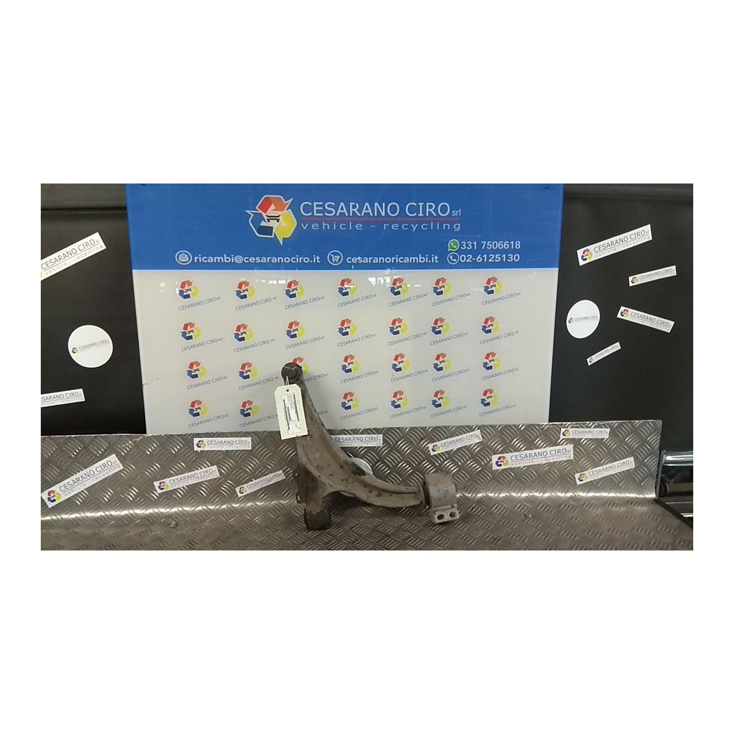 BRACCIO OSCILLANTE SOSP. ANT. DX. 009 CHEVROLET (DAEWOO) CRUZE (J300) (04/09-) Z20S1 13272606