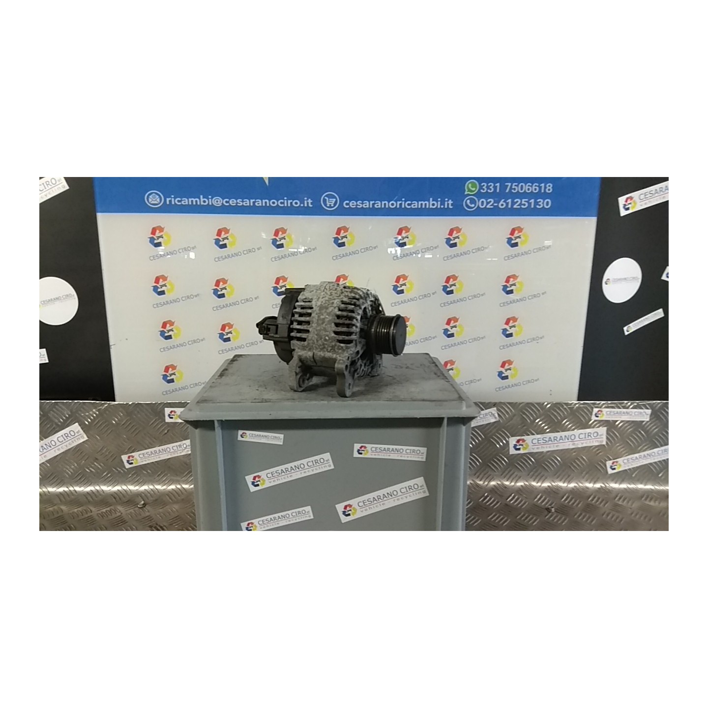 ALTERNATORE 110AMP VALEO 070 SKODA RAPID SPACEBACK (09/13-) CHY 06F903023E