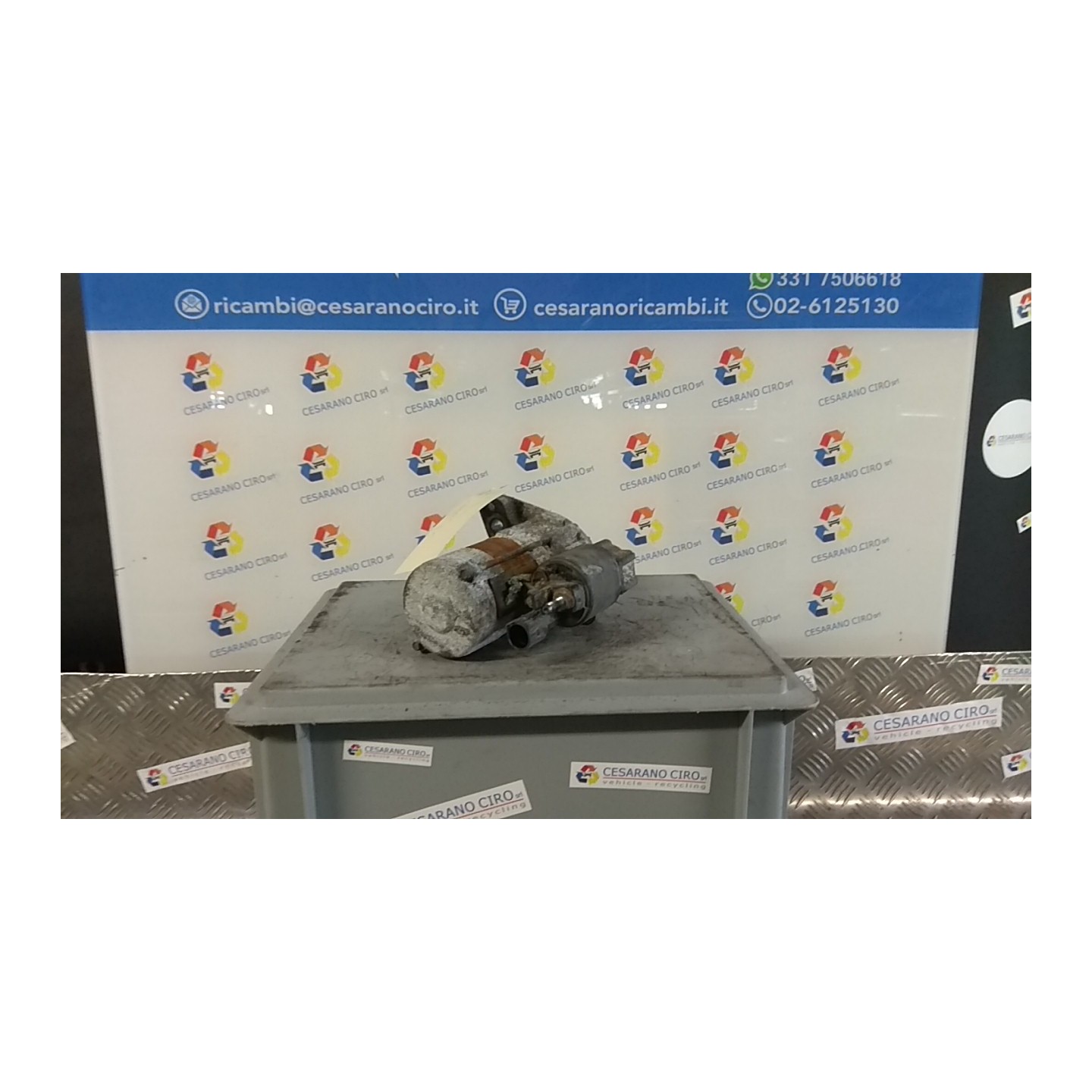 MOTORINO AVVIAMENTO 2.0KW VALEO 073 SKODA RAPID SPACEBACK (09/13-) CHY 02Z911024KX