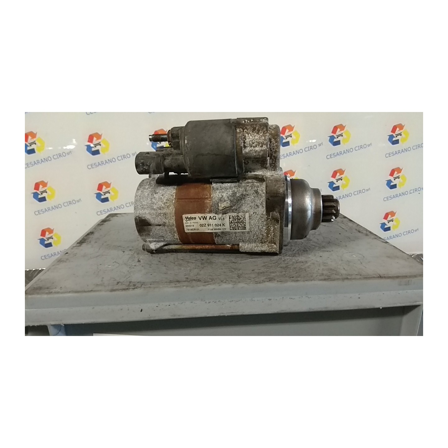 MOTORINO AVVIAMENTO 2.0KW VALEO 073 SKODA RAPID SPACEBACK (09/13-) CHY 02Z911024KX