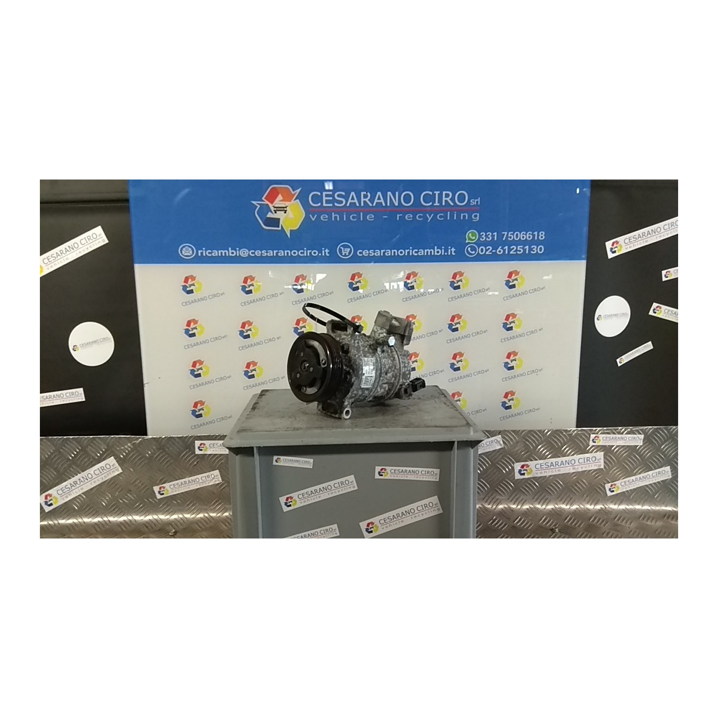 COMPRESSORE A/C 074 SKODA RAPID SPACEBACK (09/13-) CHY 5Q0820803C
