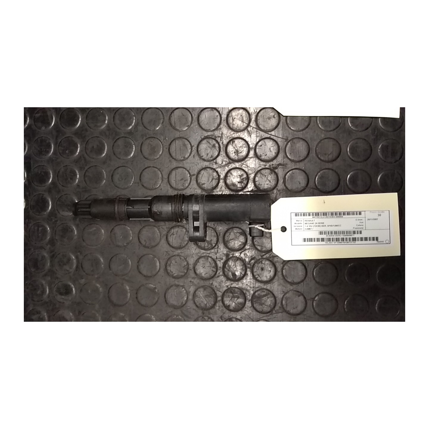BOBINA BERU 058 RENAULT MEGANE 2A SERIE (02/06-08/09) K4M87 8200568671