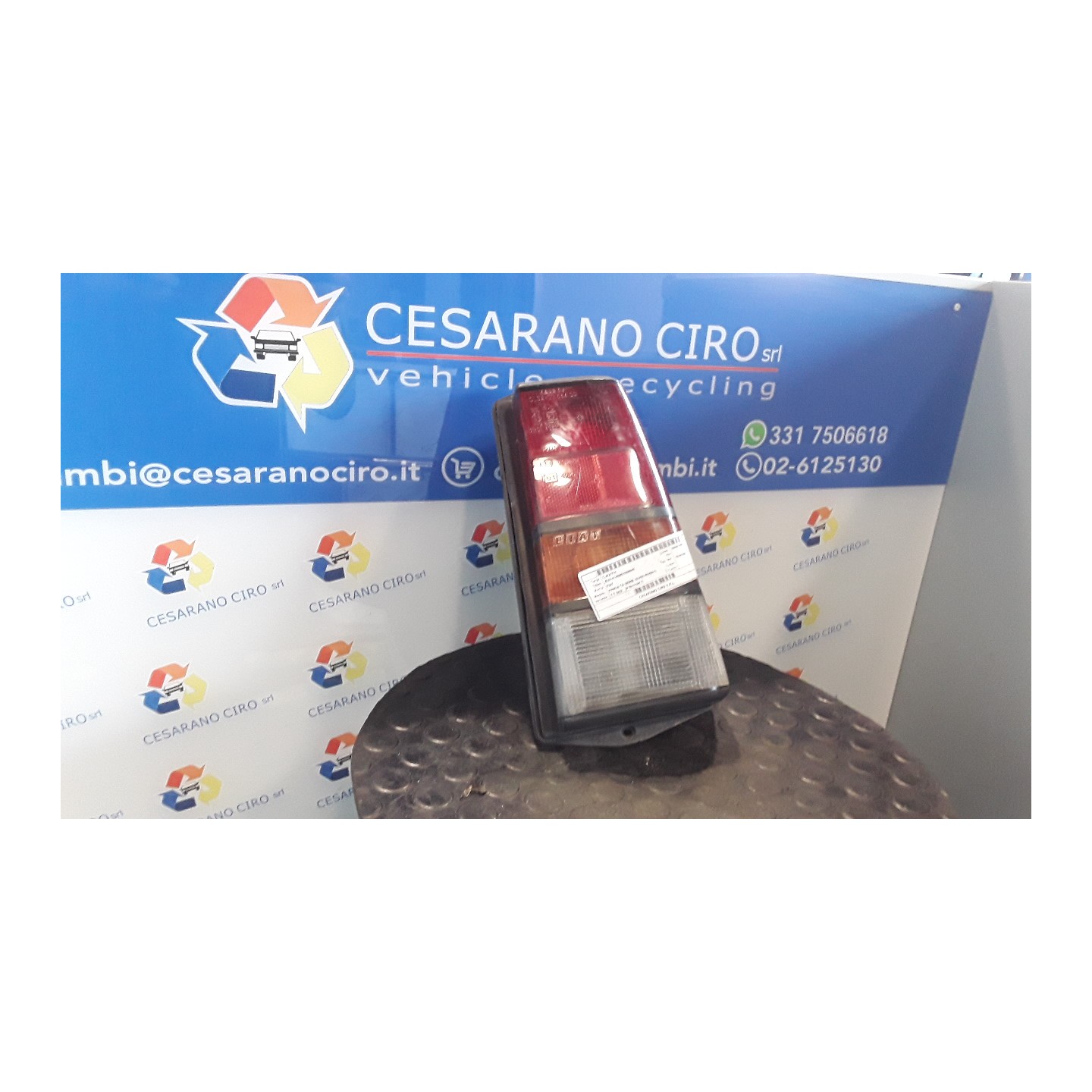 FANALE POST. (COMPL.) OLSA DX. 021 FIAT PANDA 1A SERIE (03/92-03/04) 156A2246 7572825