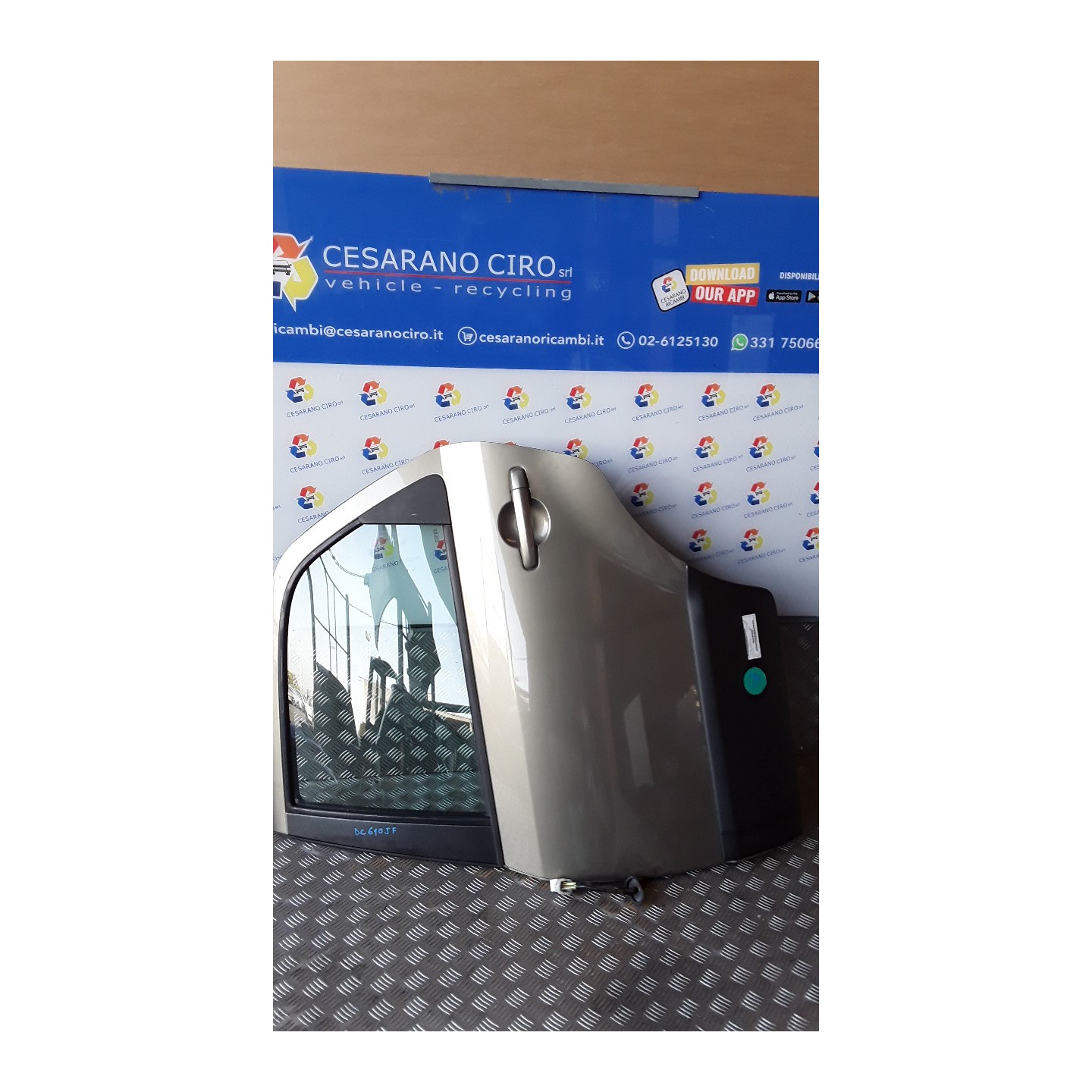 PORTA POST. SX. 023 FIAT SEDICI (3B) (02/06-11/11) M16A 71743029