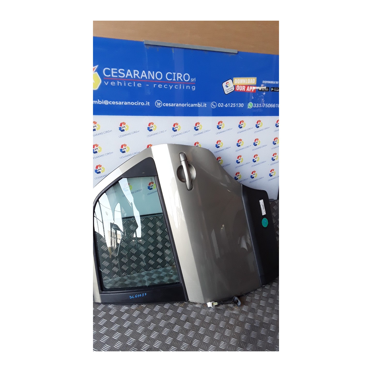 PORTA POST. SX. 023 FIAT SEDICI (3B) (02/06-11/11) M16A 71743029