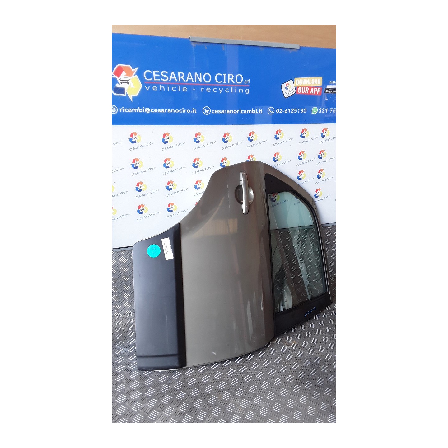 PORTA POST. DX. 024 FIAT SEDICI (3B) (02/06-11/11) M16A 71743028