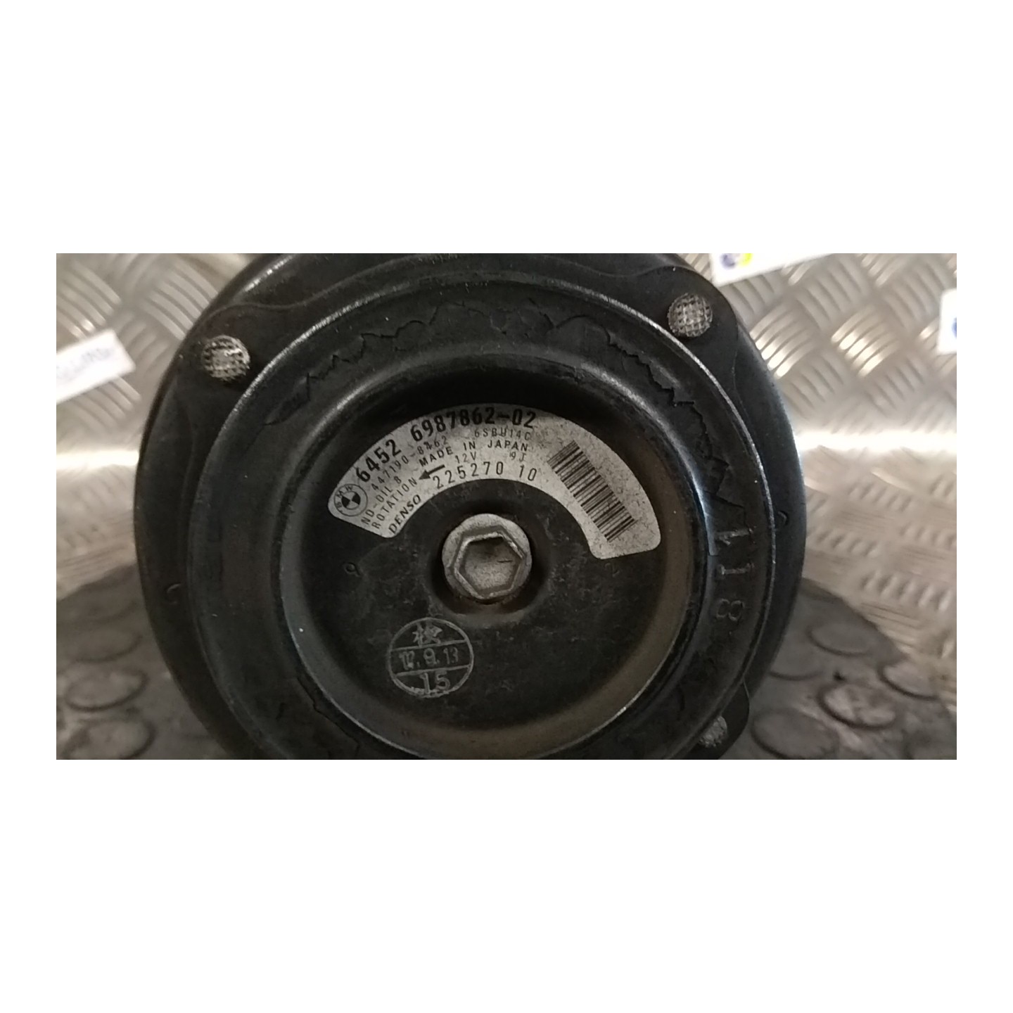 COMPRESSORE A/C 080 BMW SERIE 1 (E81/E87) (03/07-12/12 N47D20A 64526987863