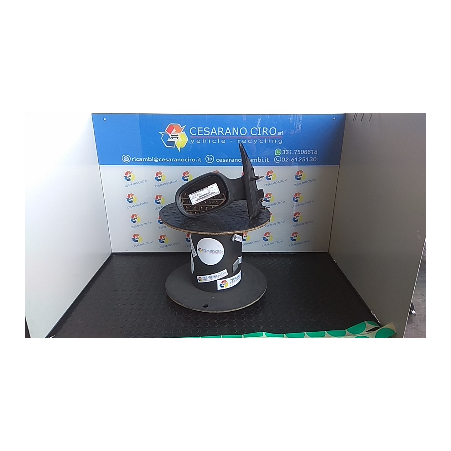 RETROVISORE EST. REGOLAZ. ELETTR. SX. 116 RENAULT SCENIC (03/99-05/03) K4MA7 7700431542