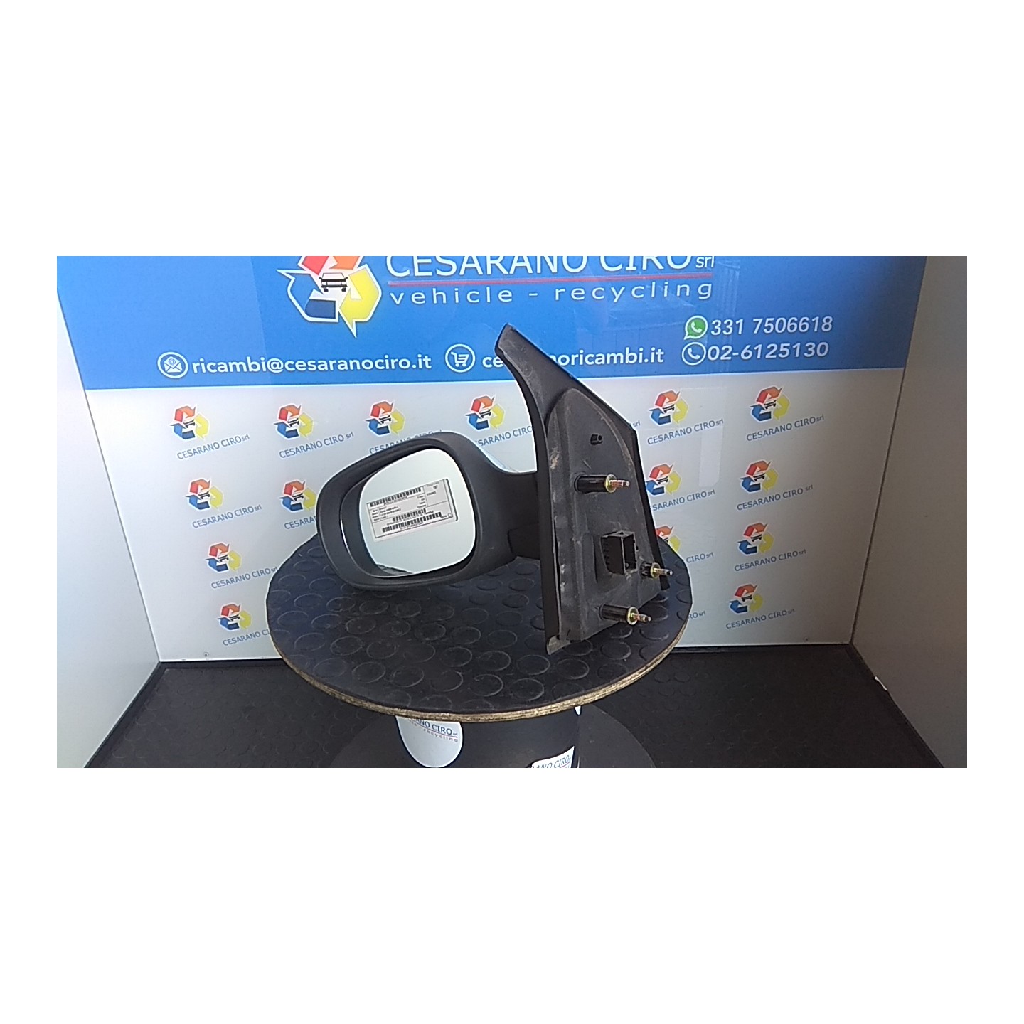 RETROVISORE EST. REGOLAZ. ELETTR. SX. 116 RENAULT SCENIC (03/99-05/03) K4MA7 7700431542