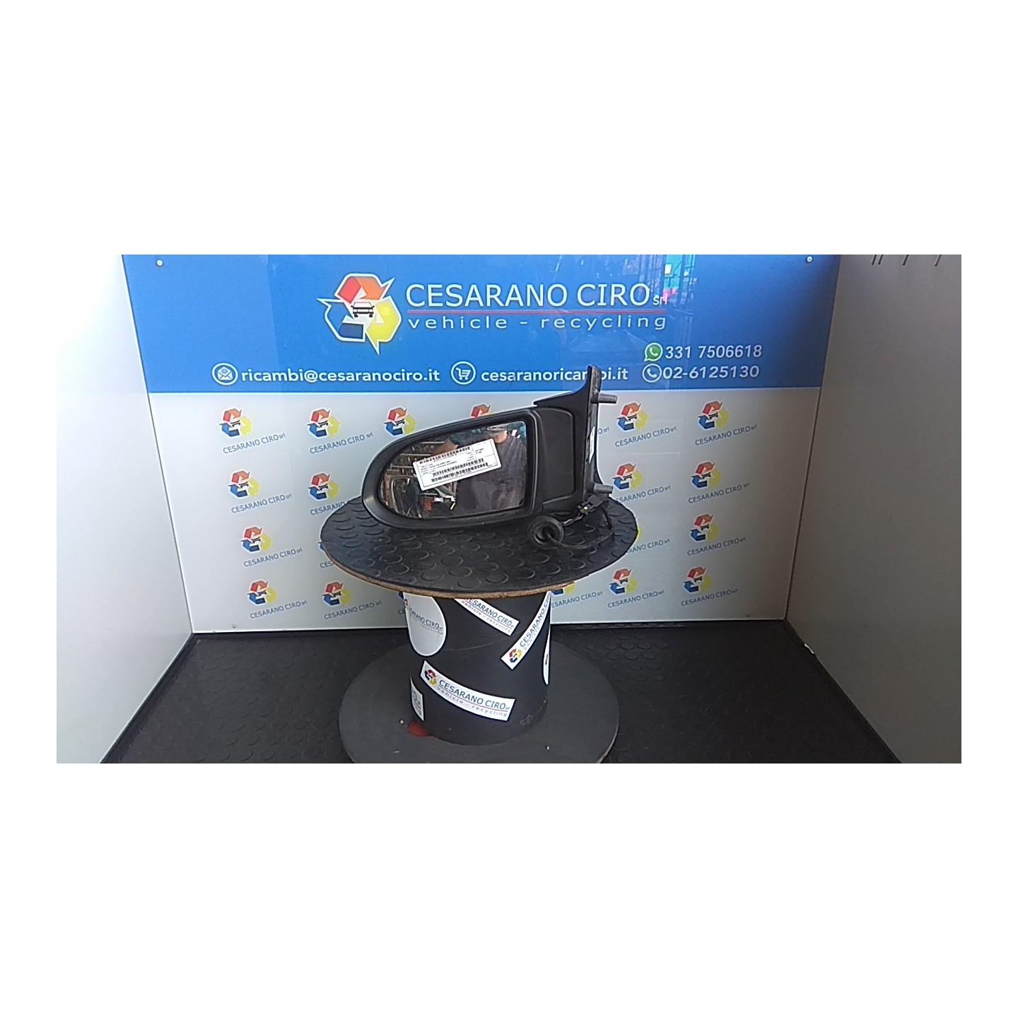 RETROVISORE EST. REGOLAZ. ELETTR. SX 126 OPEL ZAFIRA (T98) (03/99-12/05) Z16XE NB2413016021001SX