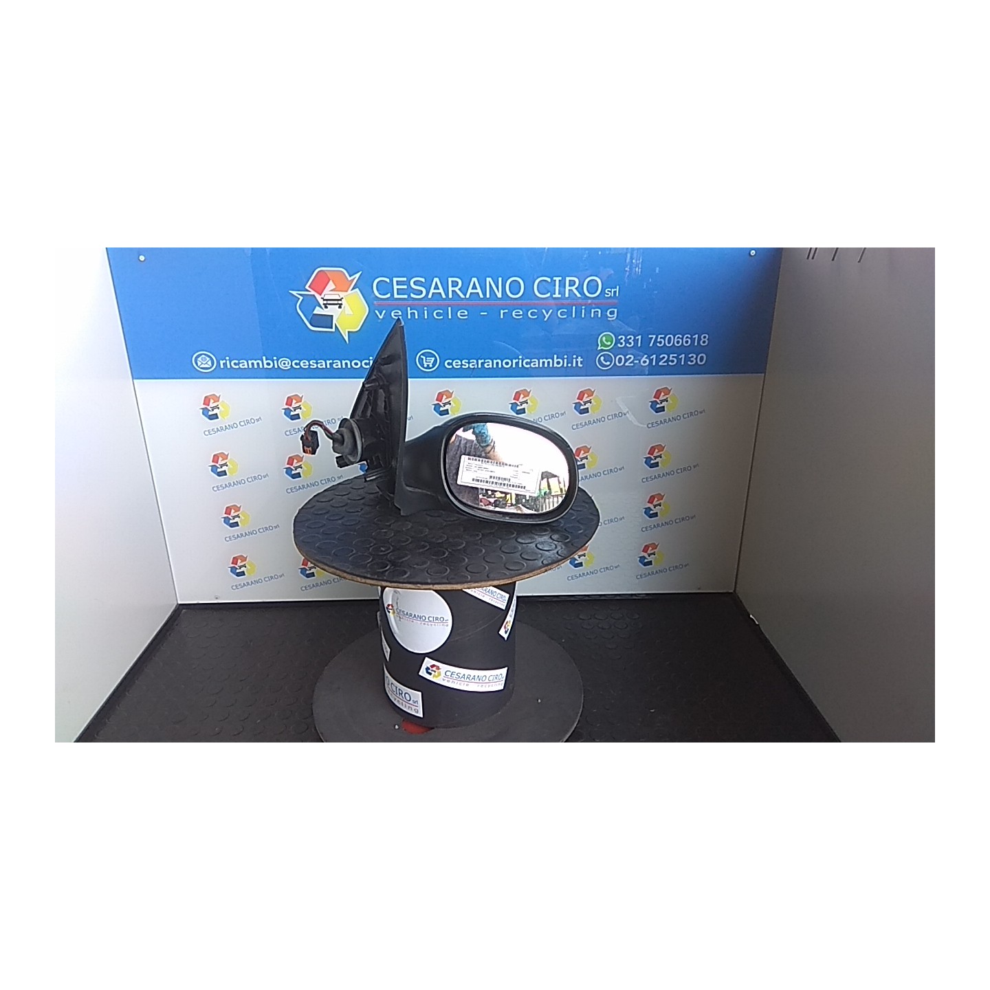 RETROVISORE EST. ELET/RISC/RIB.EL/SEN.TE DX. 139 PEUGEOT 206 (09/98-06/09) 8HX 8149VJ