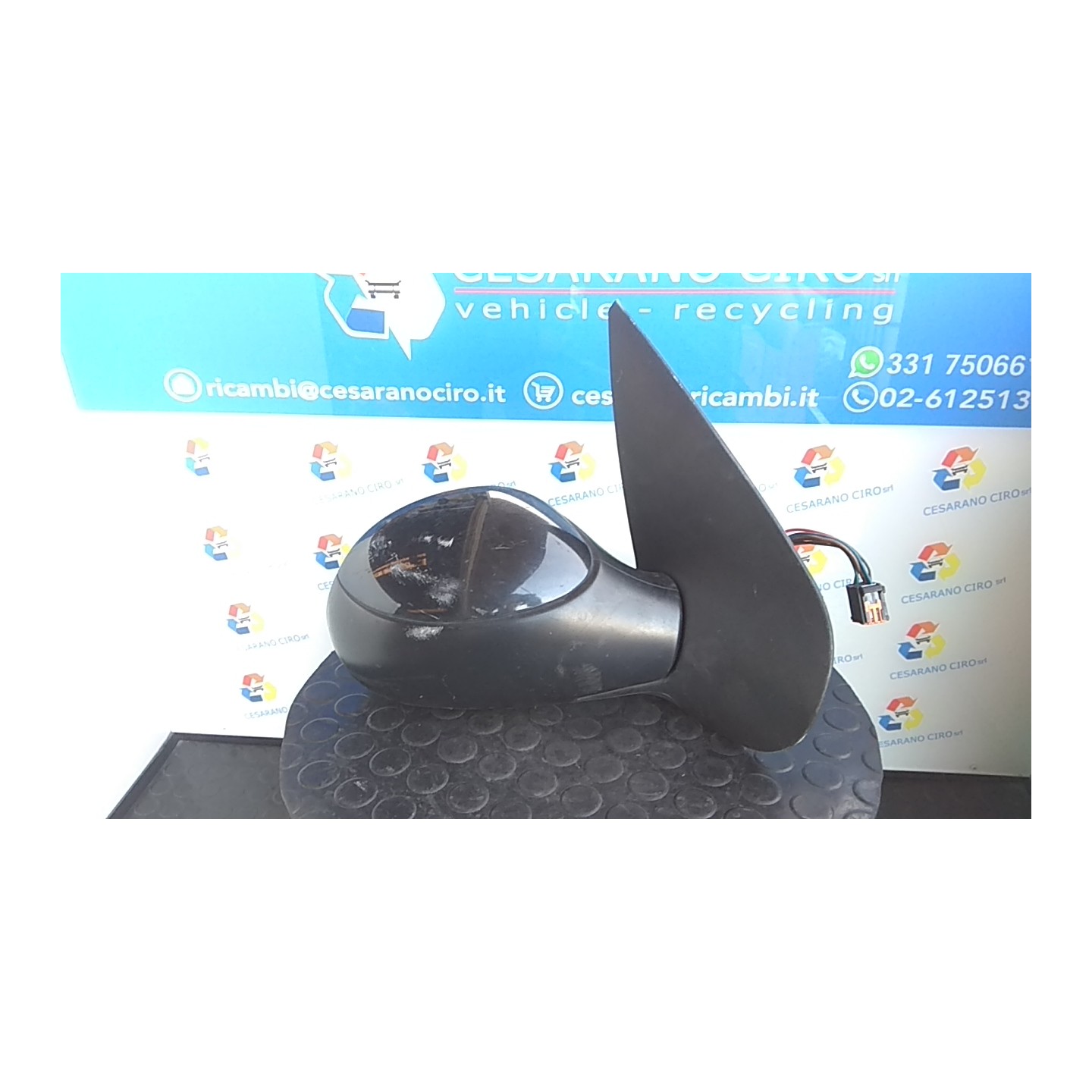 RETROVISORE EST. ELET/RISC/RIB.EL/SEN.TE DX. 139 PEUGEOT 206 (09/98-06/09) 8HX 8149VJ