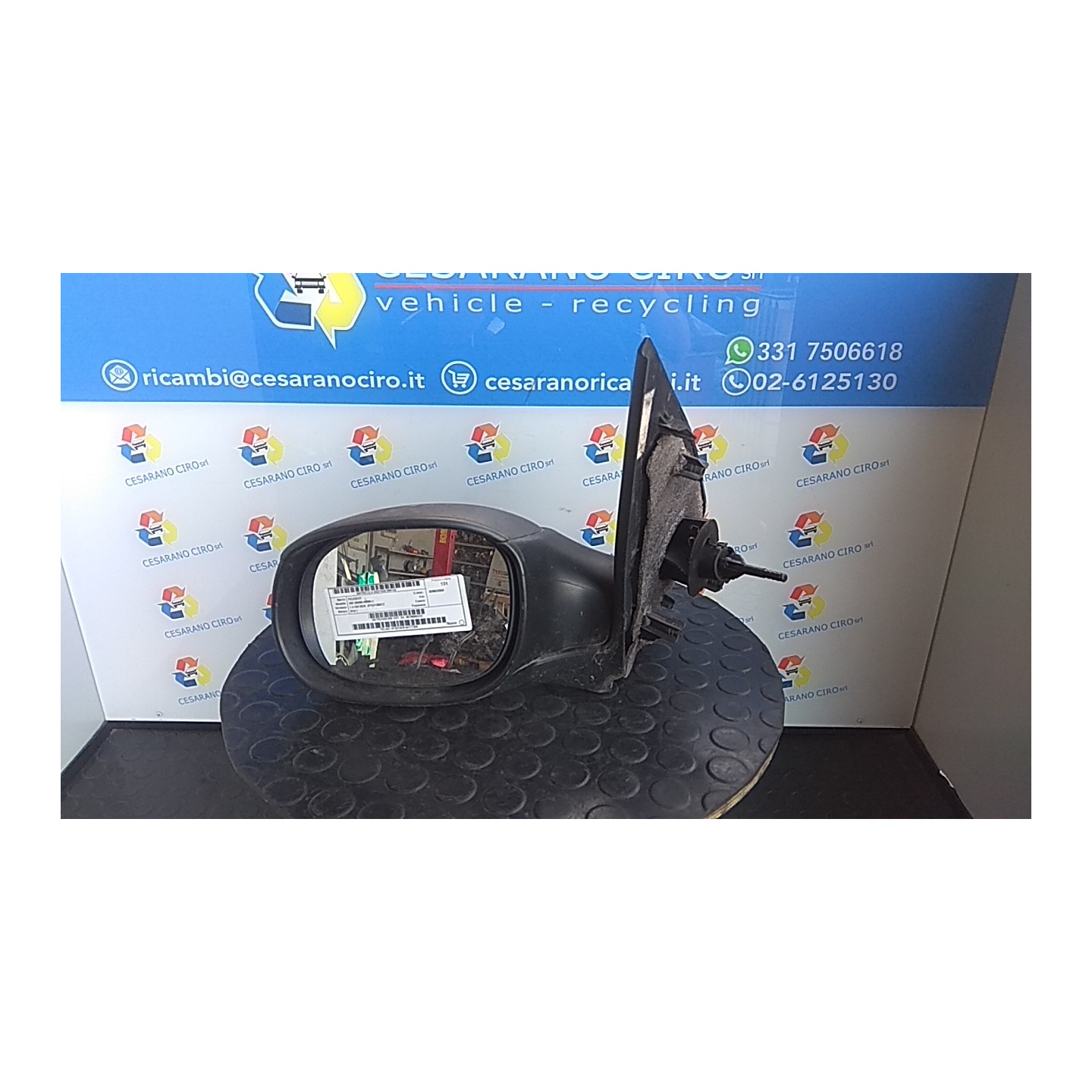 RETROVISORE EST. SX. 143 PEUGEOT 206 (09/98-06/09) 8HX 96766552XX