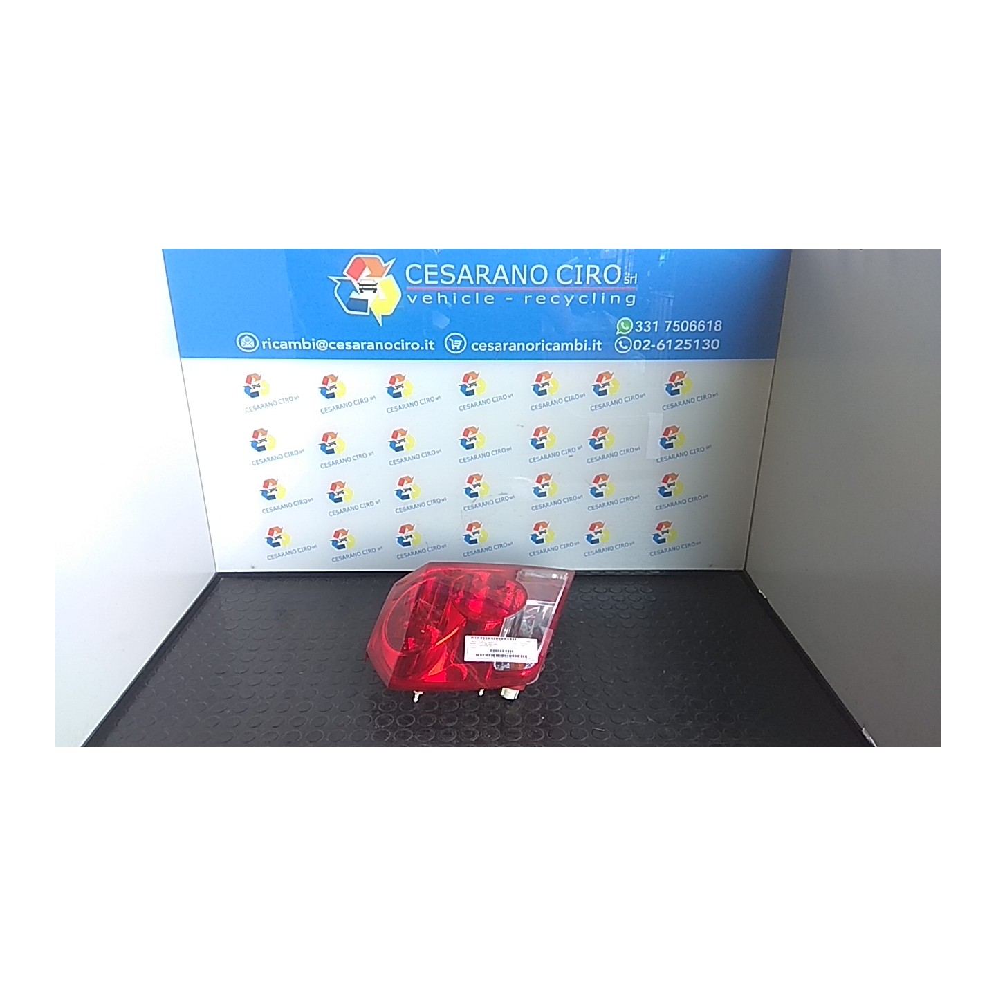 FANALE POST. SX. 172 CHEVROLET (DAEWOO) KALOS (T200) (09/02-01/05) B12S1 96540268
