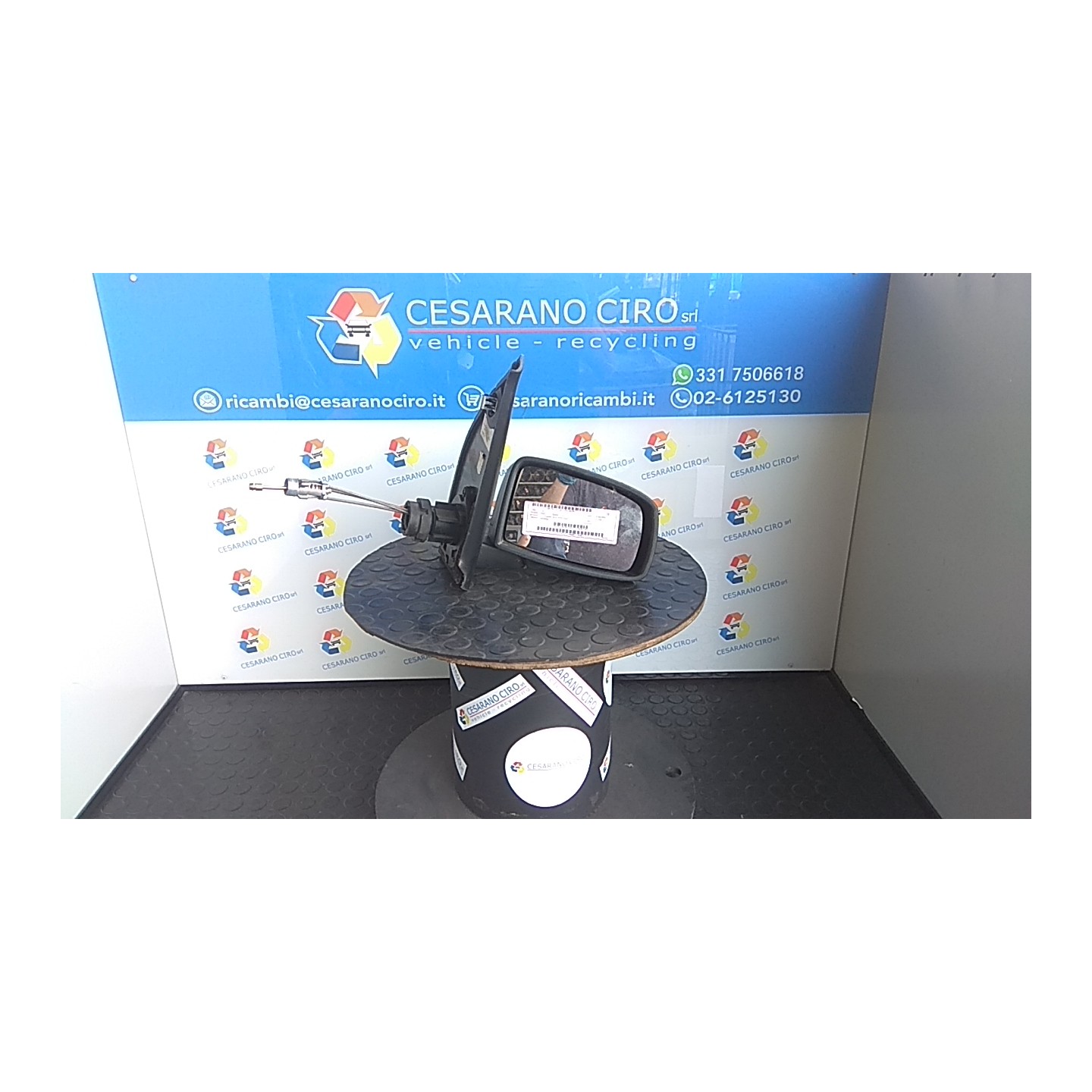 RETROVISORE EST. DX. 200 FIAT PANDA (2Q) (09/03-12/10) 188A4000 735357185