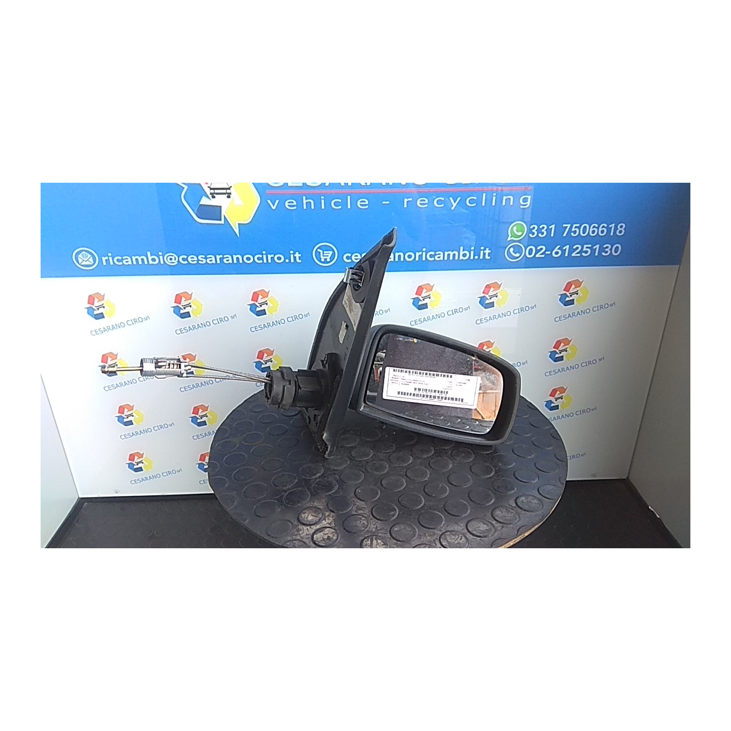 RETROVISORE EST. DX. 200 FIAT PANDA (2Q) (09/03-12/10) 188A4000 735357185