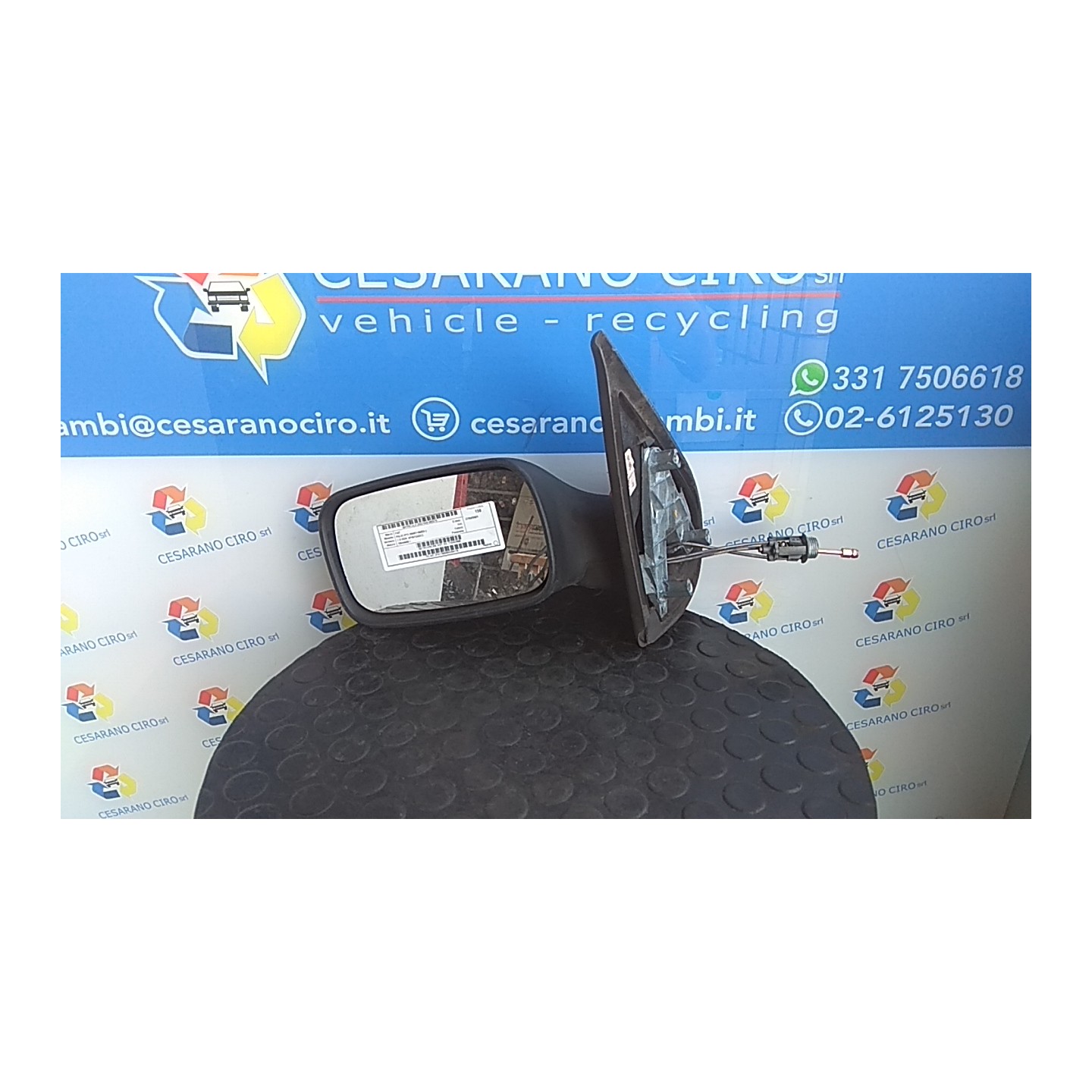 RETROVISORE EST. SX. 278 FIAT PALIO (PY) (09/97-09/03) 188A4000 715322808
