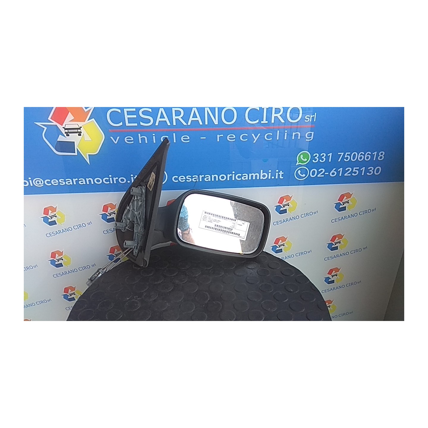 RETROVISORE EST. DX. 279 FIAT PALIO (PY) (09/97-09/03) 188A4000 715320808