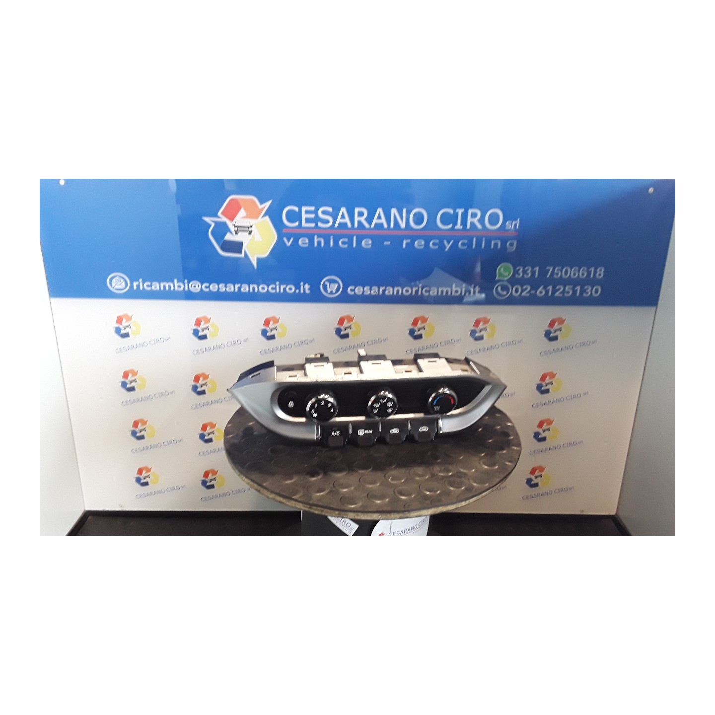 BLOCCO COMANDO CLIMATIZZAZIONE C/A/C AUTO 329 KIA RIO 3A SERIE (08/11-09/15) D3FA 972501W520