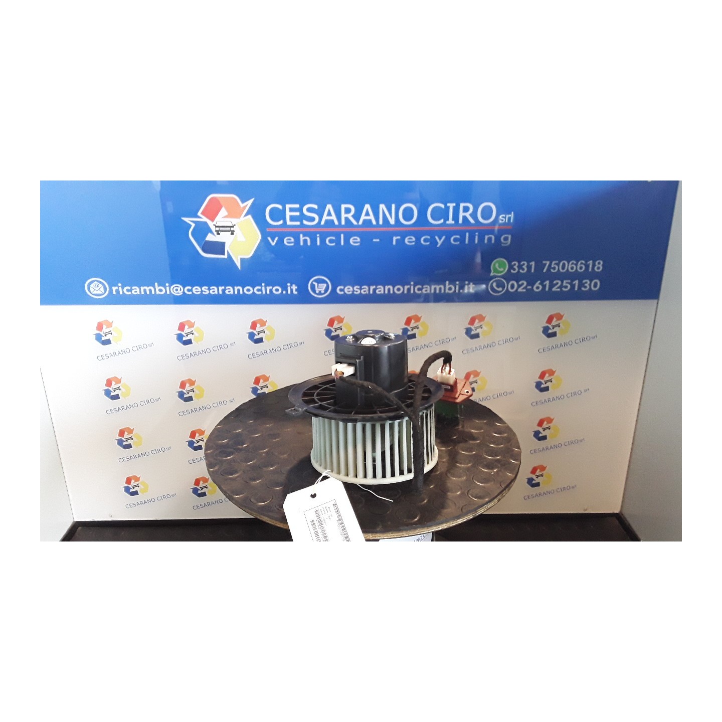 MOTORINO VENTILAZIONE ABITACOLO 046 DR ZERO SQR371F NB4959900002900001900001
