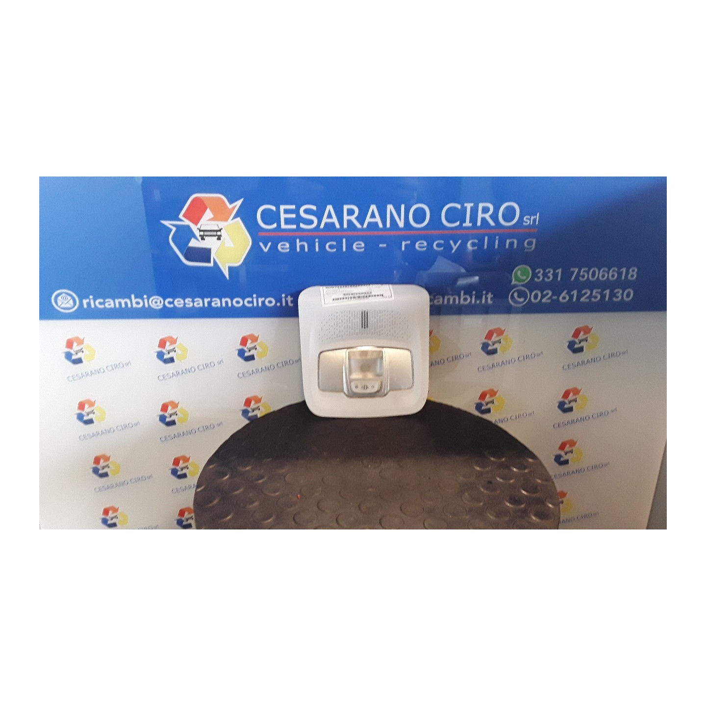 LUCE CORTESIA ANT. TETTO 074 PEUGEOT 208 (01/12-11/15) 8H01 96754056PR