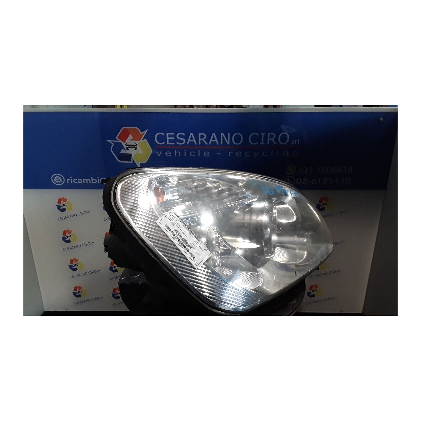 PROIETTORE DX. 093 KIA CARENS 2A SERIE (11/06-) D4EA 921021D020