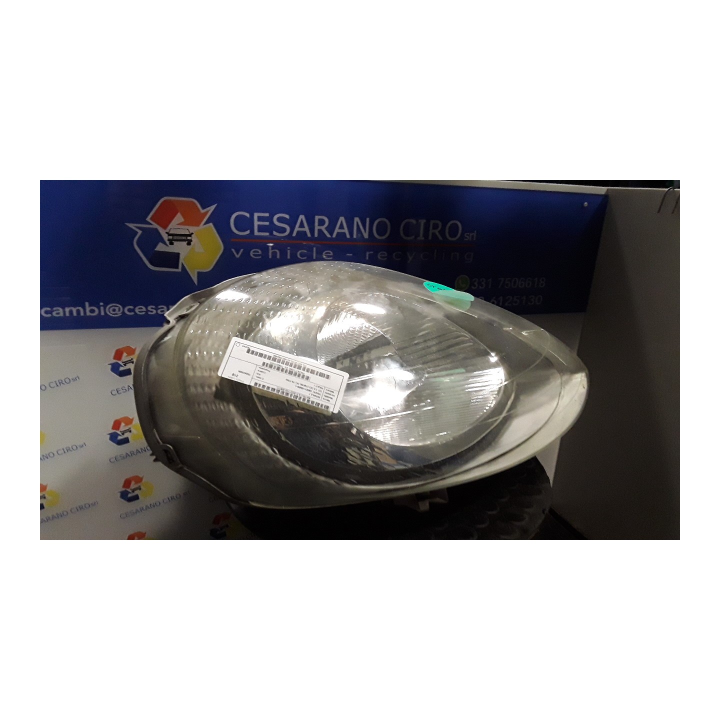 PROIETTORE DX. 111 RENAULT TRAFIC (06/01-09/06) F9QU7 7700311372