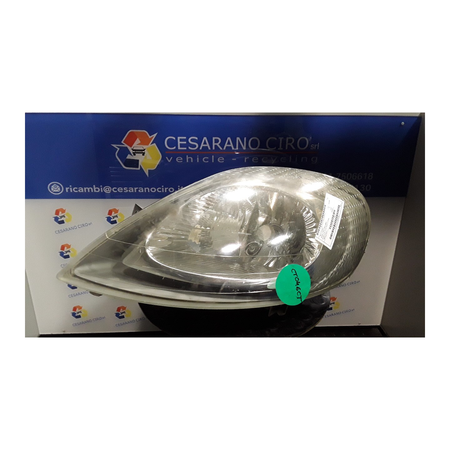 PROIETTORE SX. 112 RENAULT TRAFIC (06/01-09/06) F9QU7 7700311371
