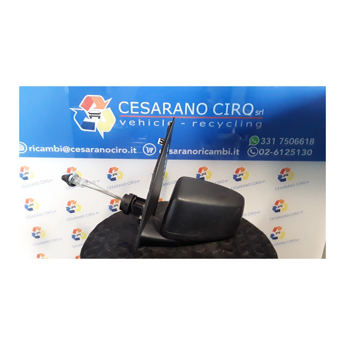 RETROVISORE EST. SX. 015 FIAT PANDA (2Q) (09/03-12/10) 188A4000 735357191
