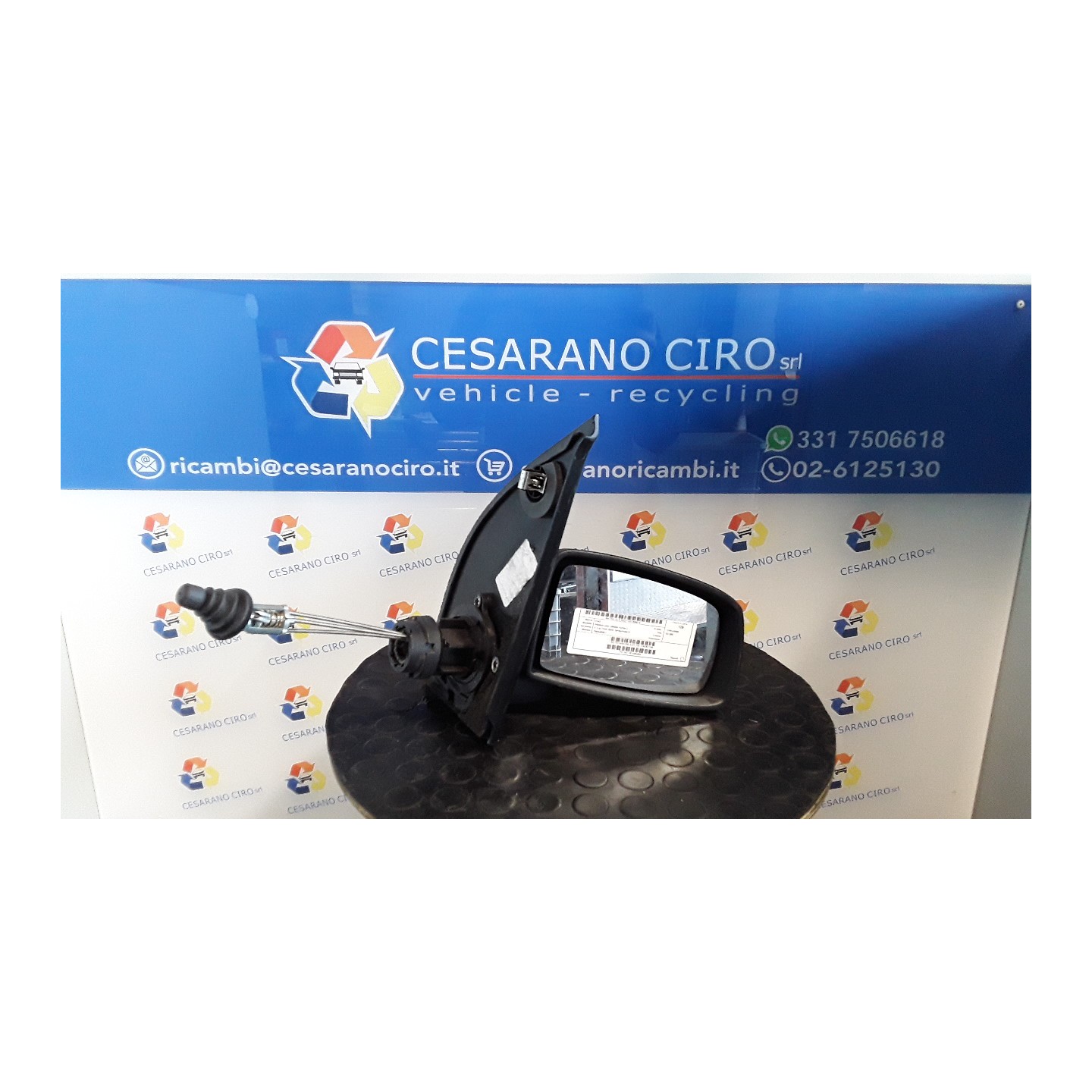 RETROVISORE EST. DX. 016 FIAT PANDA (2Q) (09/03-12/10) 188A4000 735357185