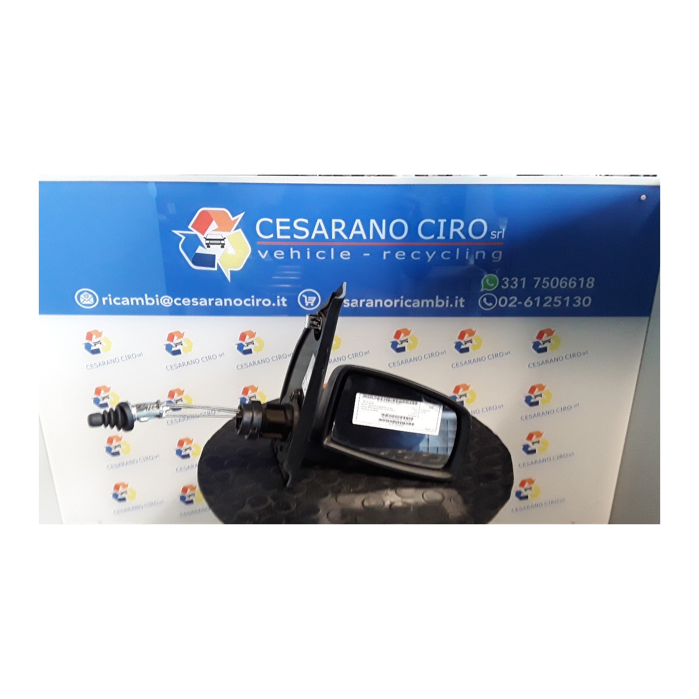RETROVISORE EST. DX. 017 FIAT PANDA (2Q) (09/03-12/10) 188A4000 735357185