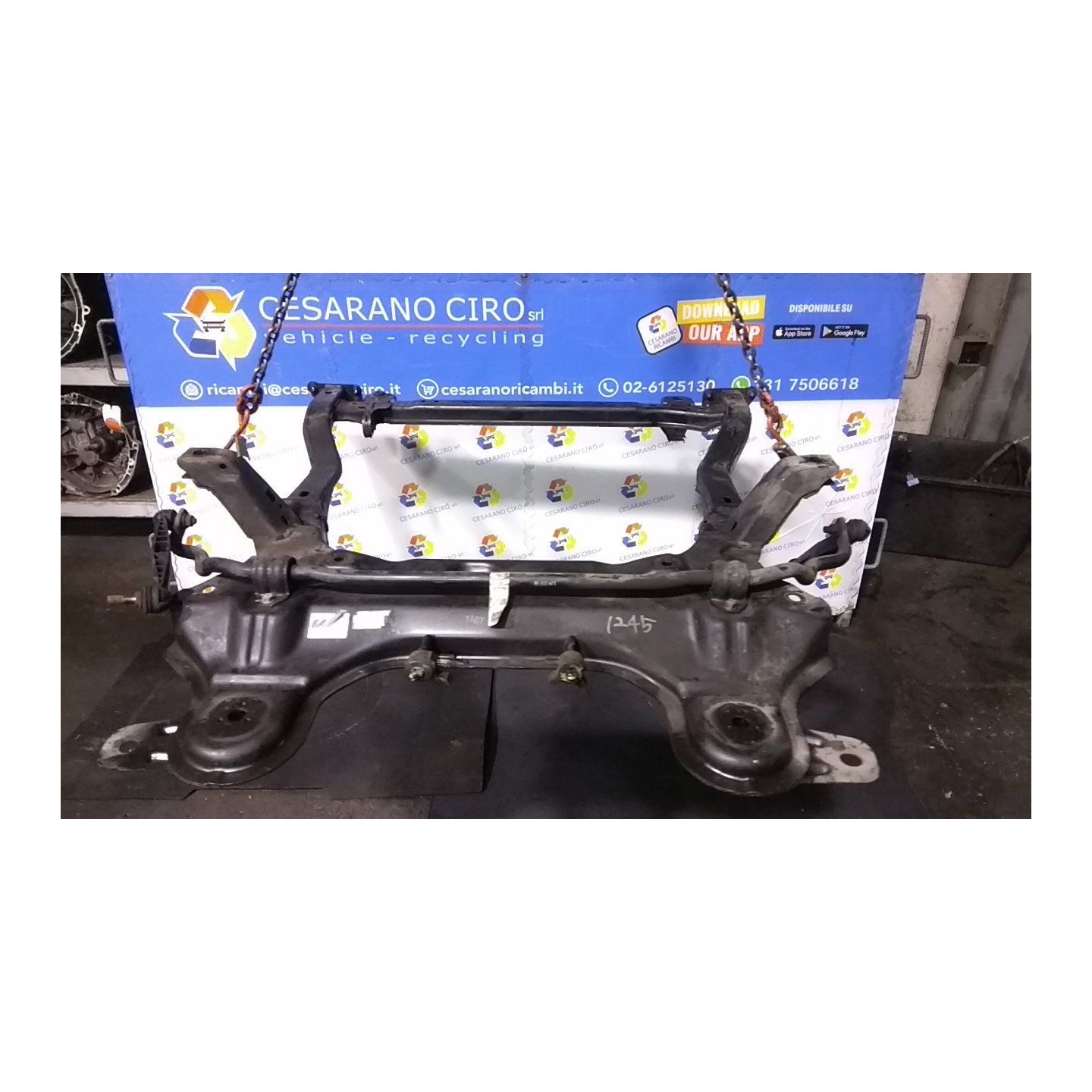 TELAIO AUSILIARIO ANT. 059 CHEVROLET (DAEWOO) AVEO (T300) (05/11-) A13DTC 95490437