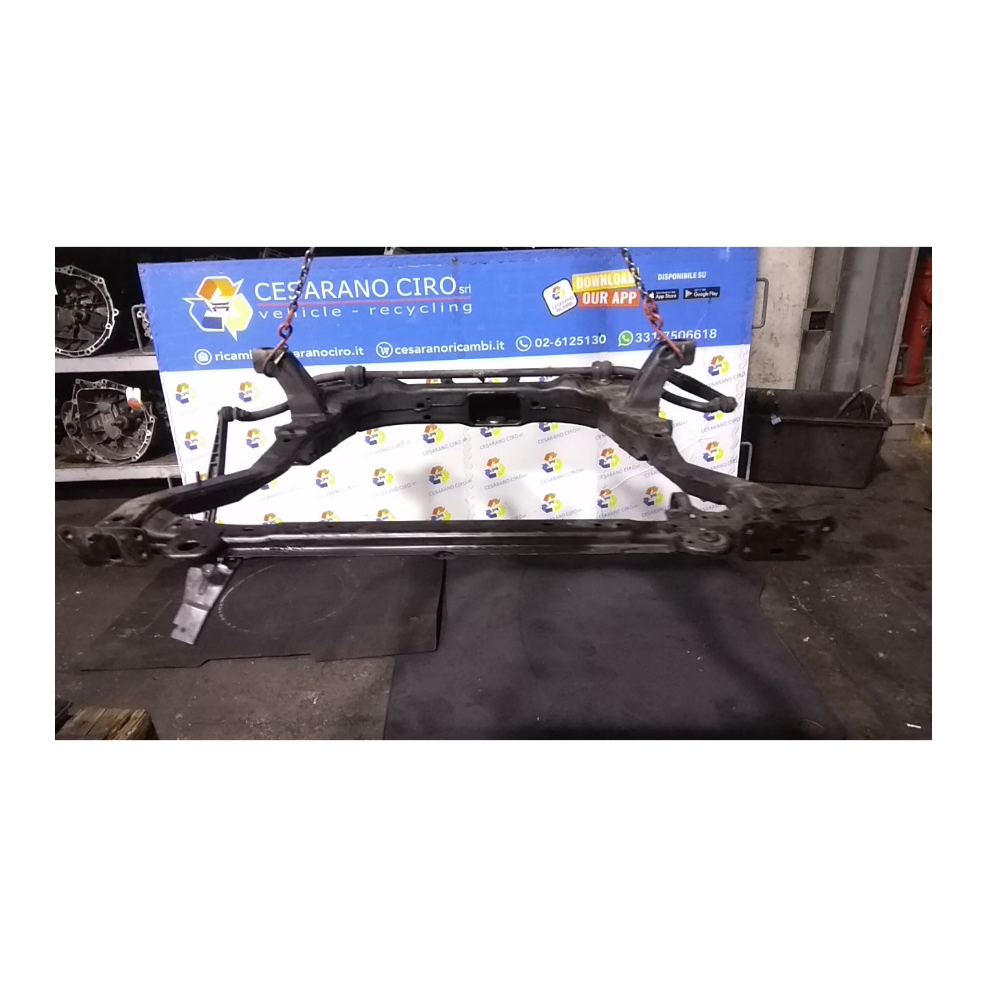 TELAIO AUSILIARIO ANT. 059 CHEVROLET (DAEWOO) AVEO (T300) (05/11-) A13DTC 95490437