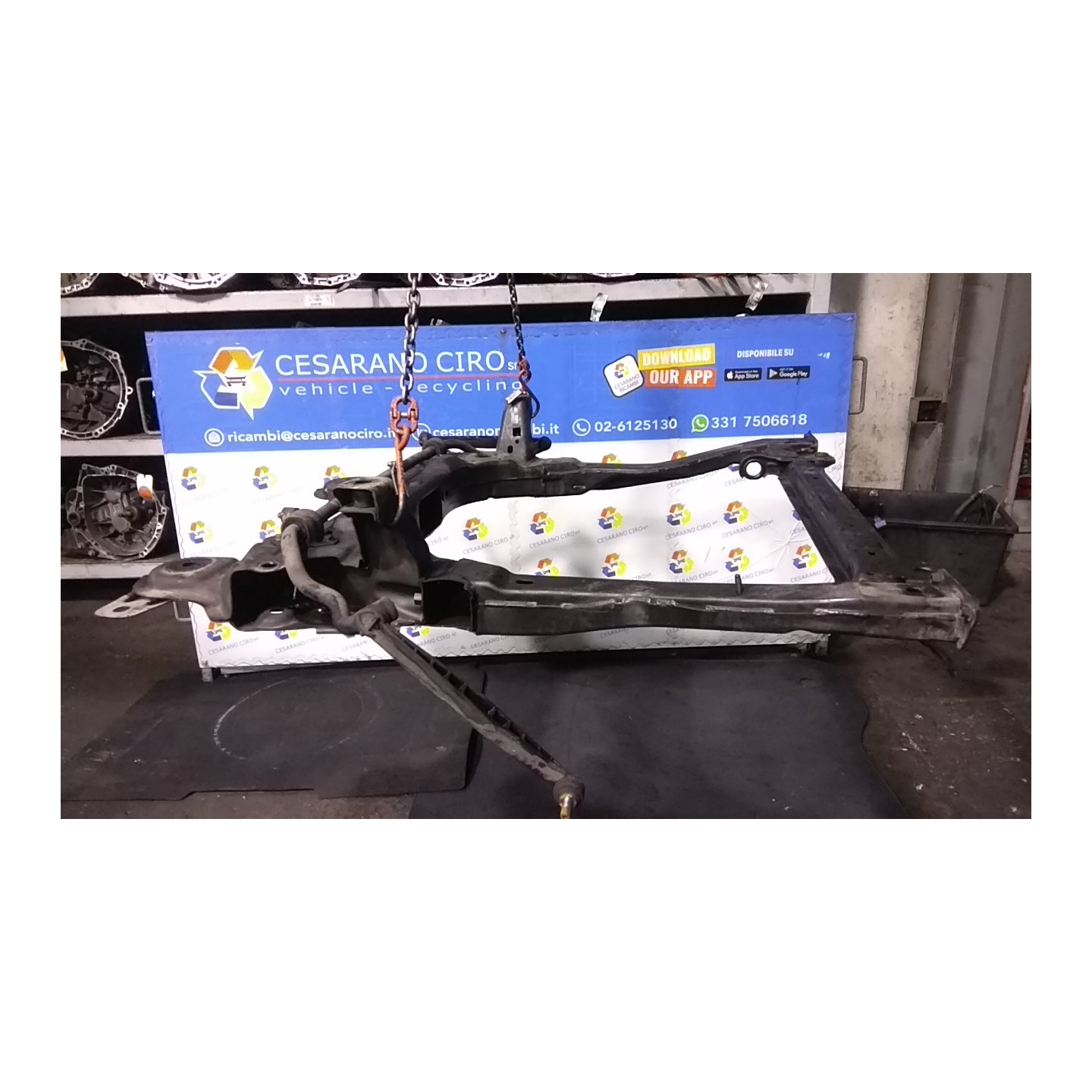 TELAIO AUSILIARIO ANT. 059 CHEVROLET (DAEWOO) AVEO (T300) (05/11-) A13DTC 95490437