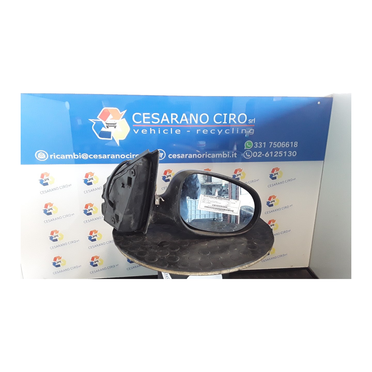 RETROVISORE EST. REGOLAZ. ELETTR. DX. 062 FIAT BRAVO (3L) (01/07-03/10) 192A8000 735597947