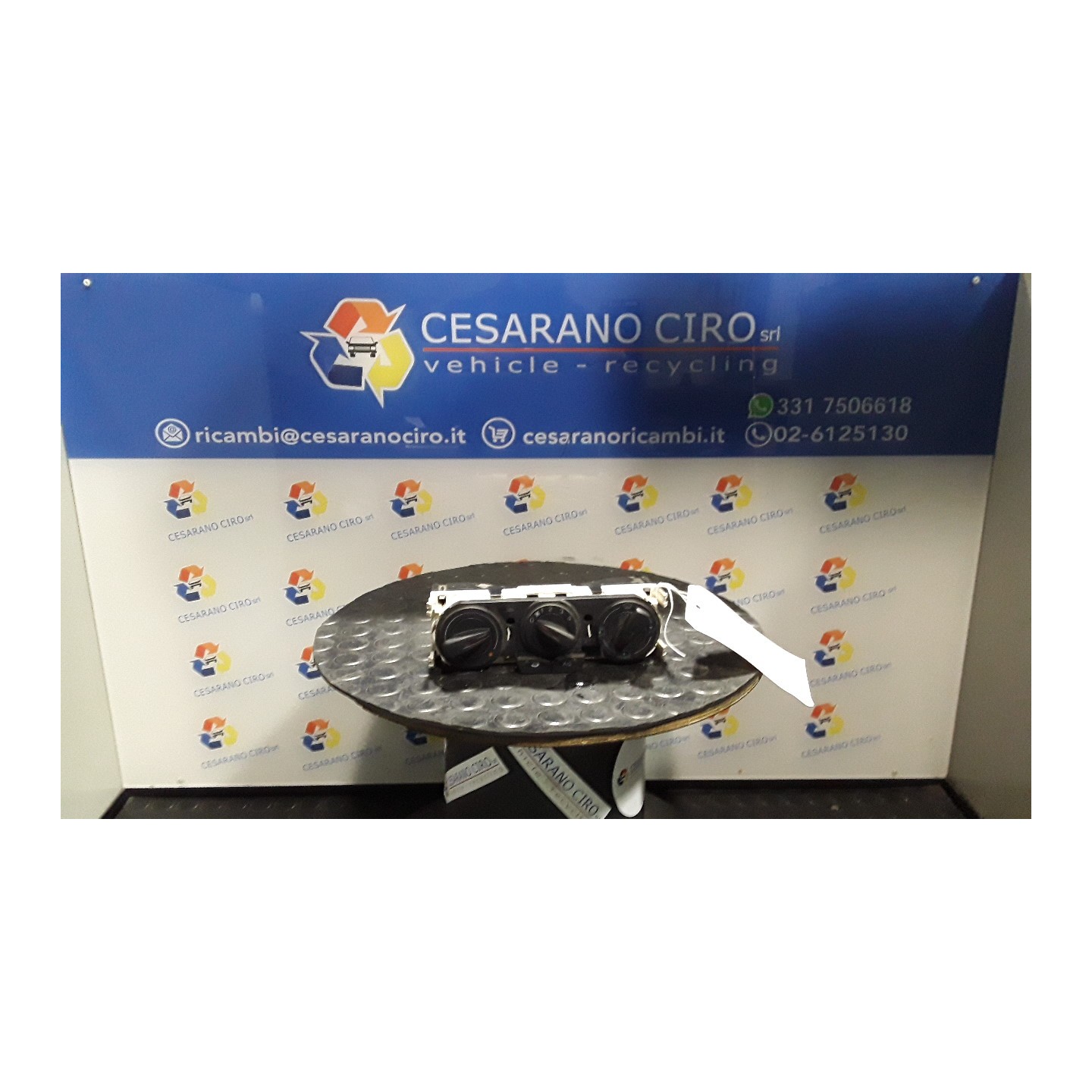 BLOCCO COMANDO CLIMATIZZAZIONE 101 SEAT IBIZA (6J) (05/08-03/13) BMS 6J0819045NEE