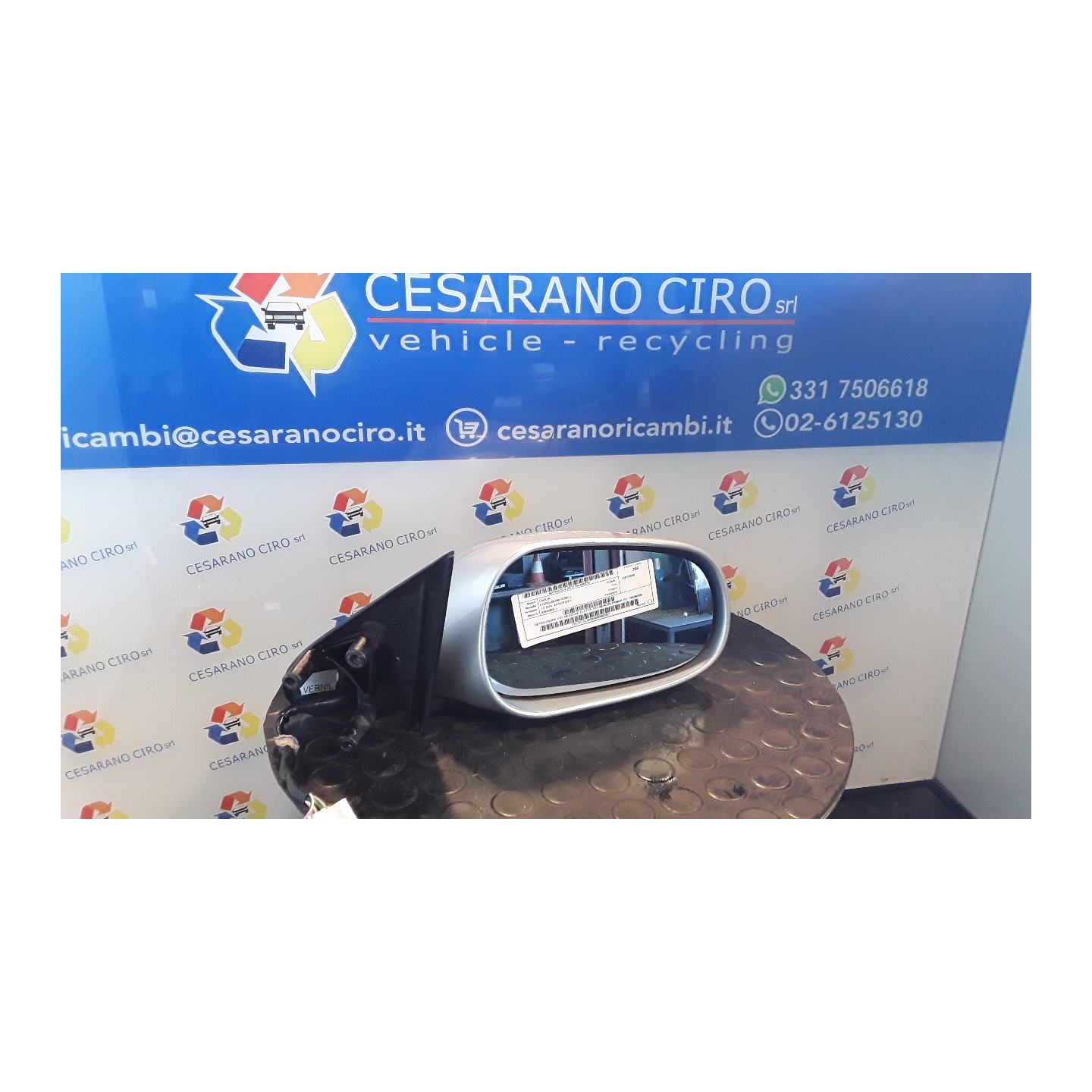 RETROVISORE EST. REGOLAZ. ELETTR. ASS.MEMORY,PRIMER DX. 019 LANCIA LYBRA (05/99-10/06) 839A4000 735266988