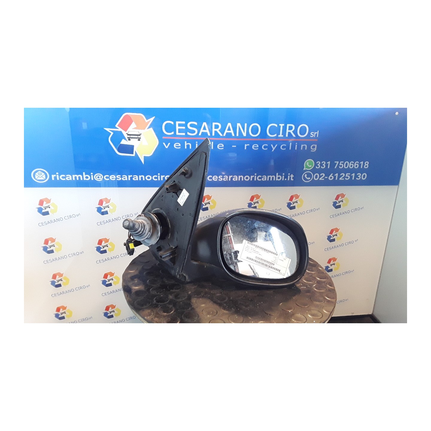 RETROVISORE EST. DX. 040 PEUGEOT 206 (09/98-06/09) 8HX 96766540XX