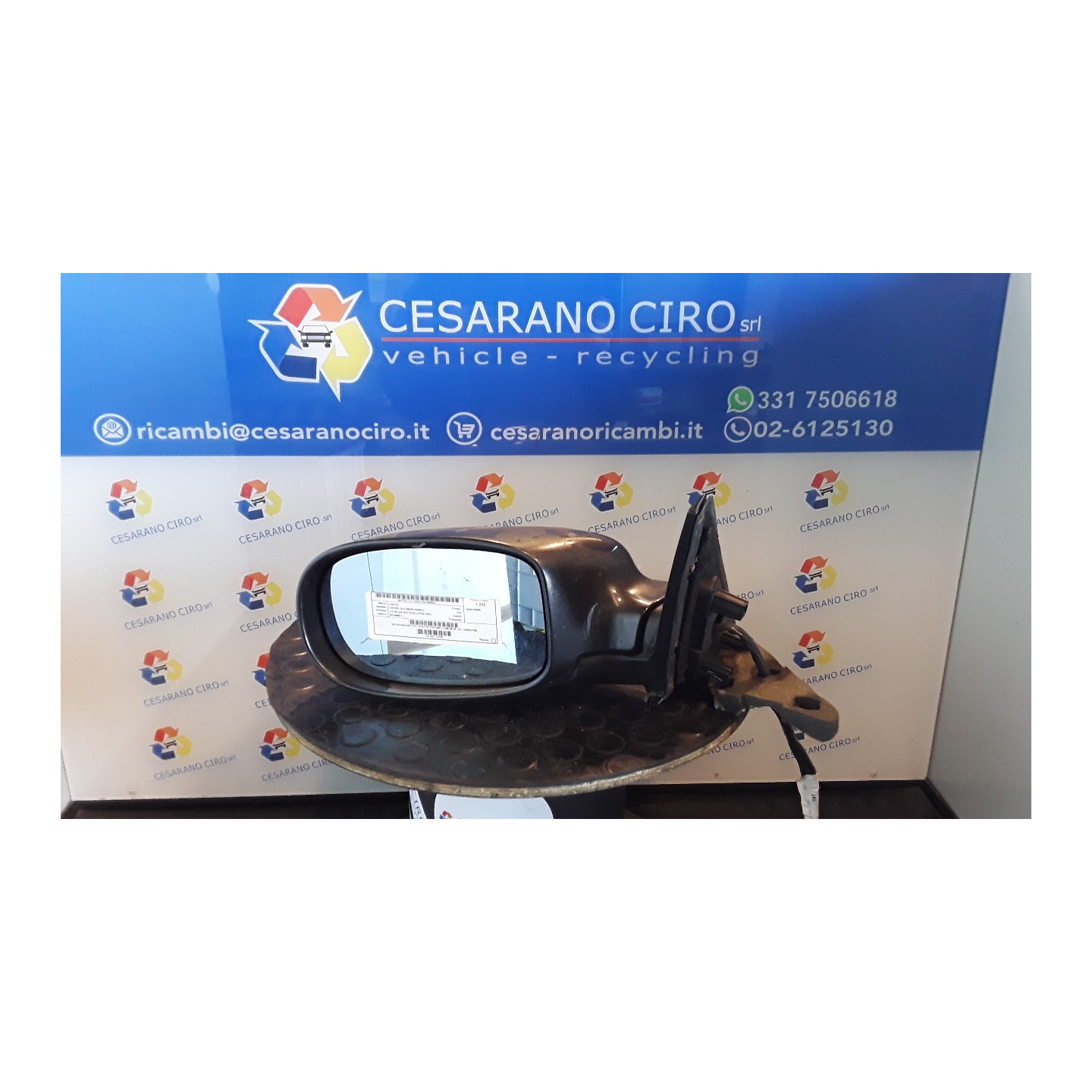 RETROVISORE EST. ELETTR./CROMICI C/MEMOR. SX. 042 LANCIA THESIS (SJ) (06/02-04/08) 841A000 156031185
