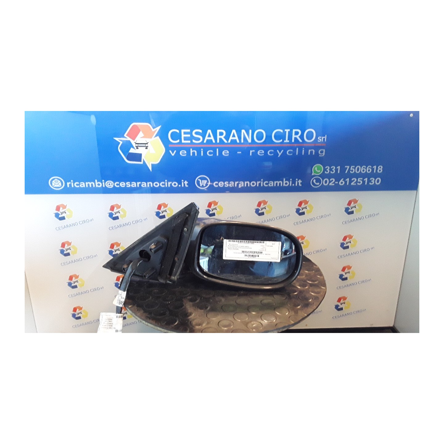 RETROVISORE EST. ELETTR./CROMICI C/MEMOR. DX. 043 LANCIA THESIS (SJ) (06/02-04/08) 841A000 156031182