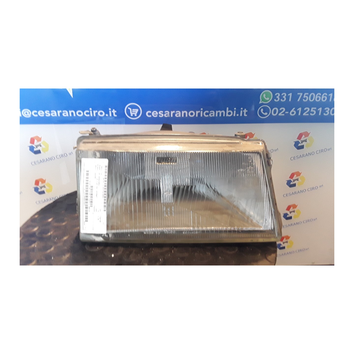 PROIETTORE C/FARI ALOGENI DX. 053 FIAT UNO (06/94-09/95) 156A2000 9945148