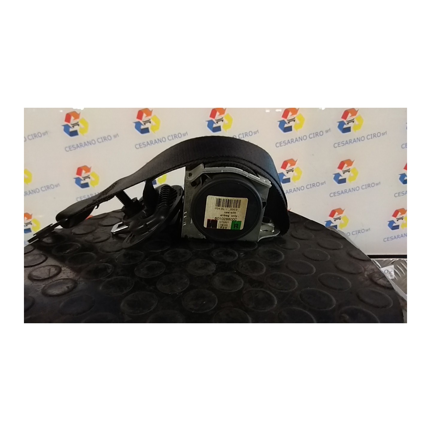 CINTURA DI SICUREZZA ANT. DX. 004 MINI MINI (R56) (08/06-08/10) 9HZ 72117261942